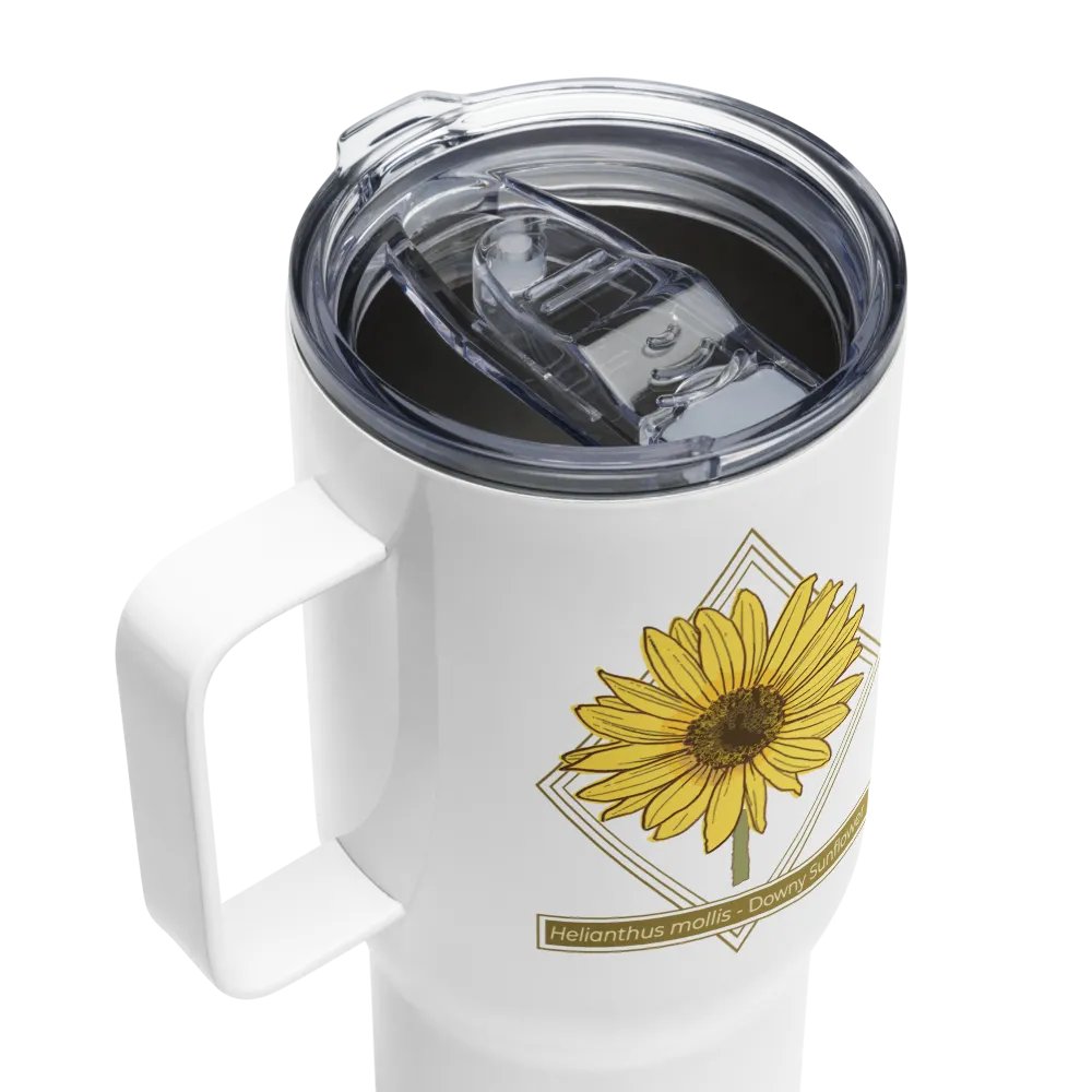 Helianthus Sunflower 25 Ounce Stainless Steel Travel Mug product image (3)