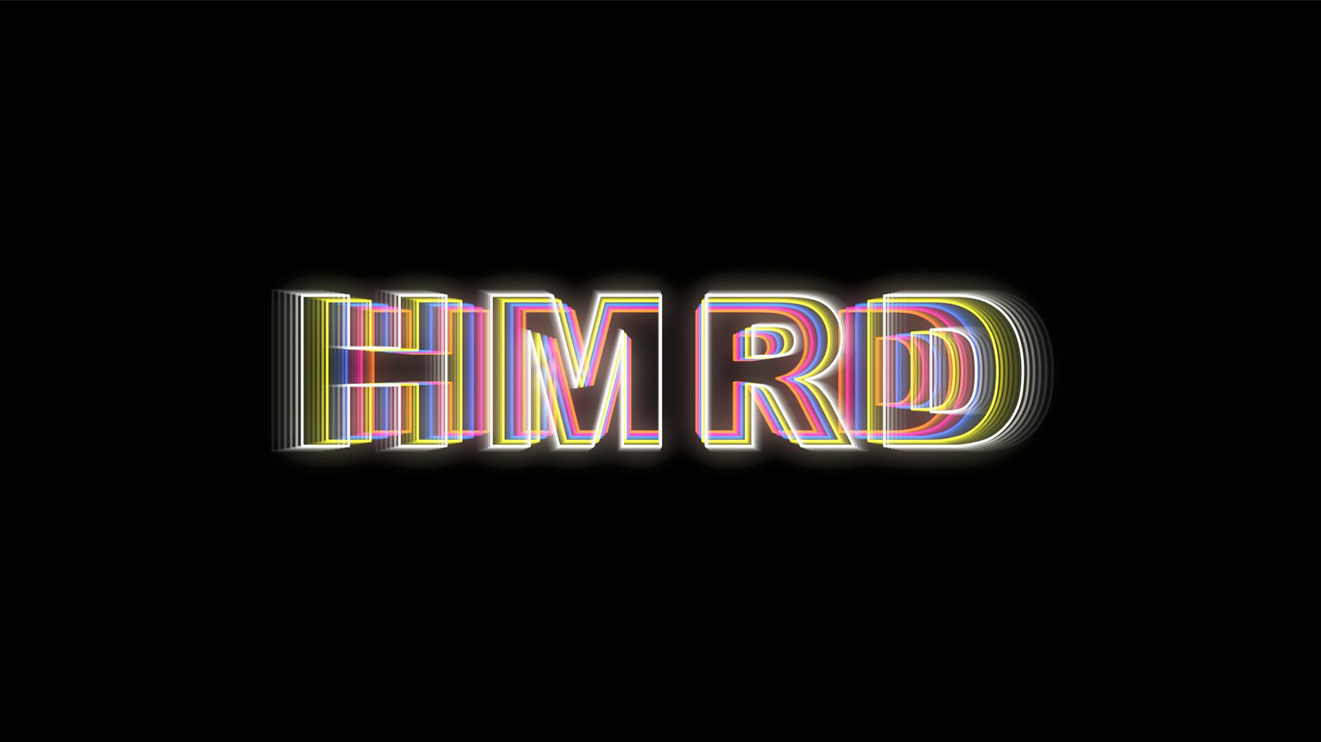 HMRD Retro Neon Text product image (2)
