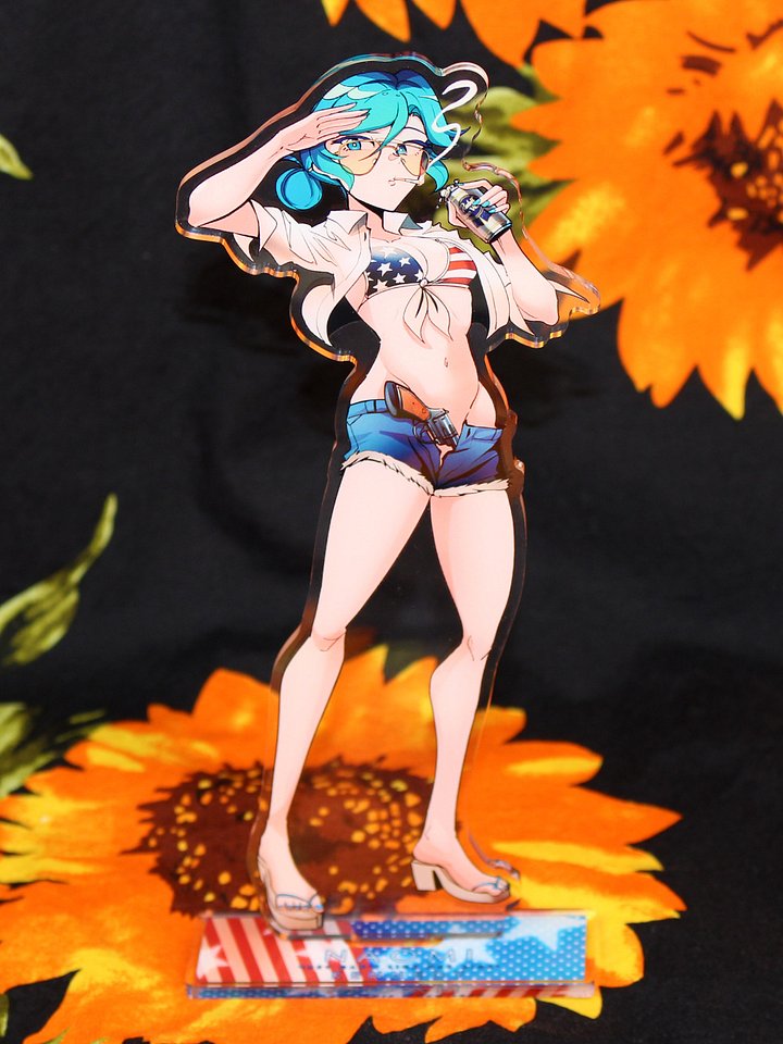 Naomi Kennedy "Beachwear" Acrylic STANDEE - 8.5" Large Size product image (1)