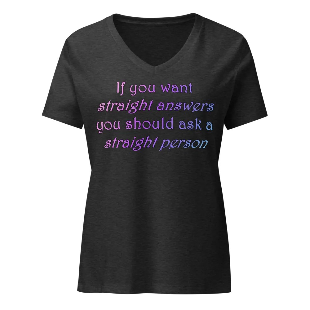 Straight Answers V Neck product image (3)