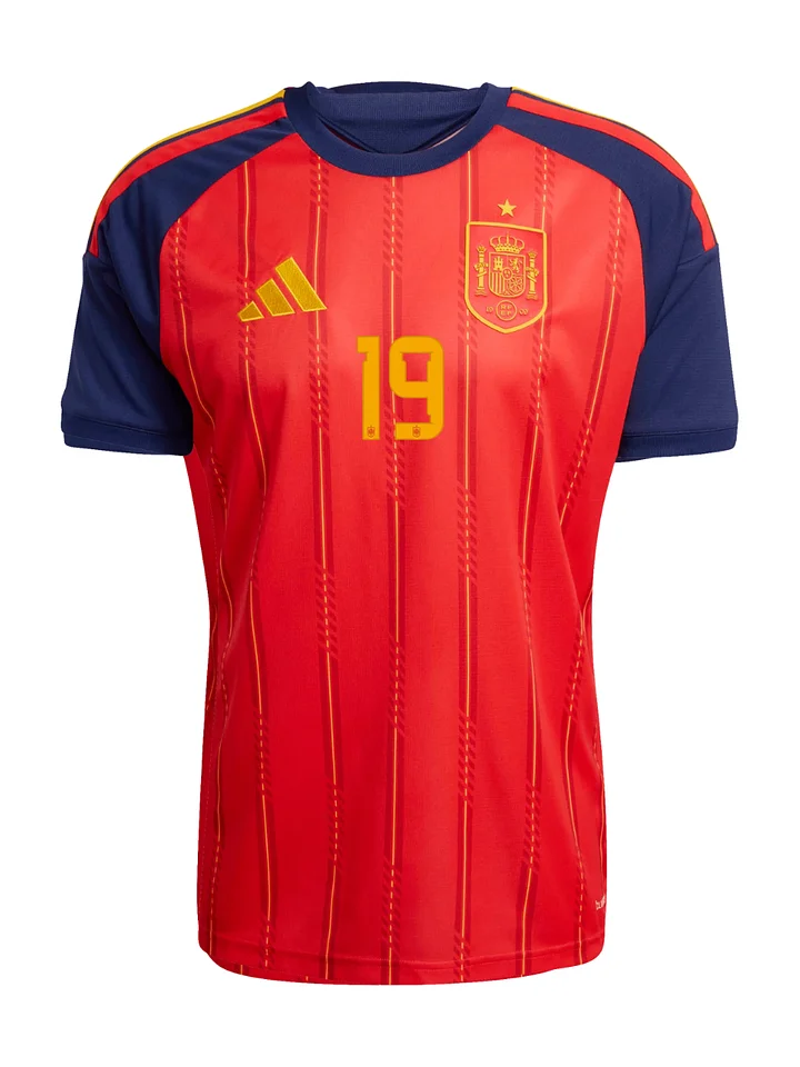 Lamine Yamal #19 Spain FIFA World Cup 2026 Jersey | La Roja Edition product image (2)