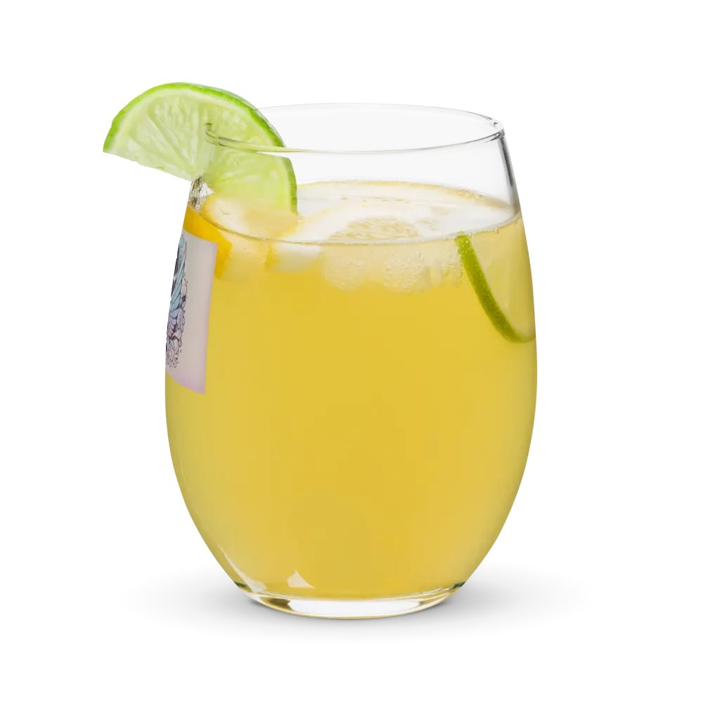 Celestial Wings Stemless Wine Glass product image (12)