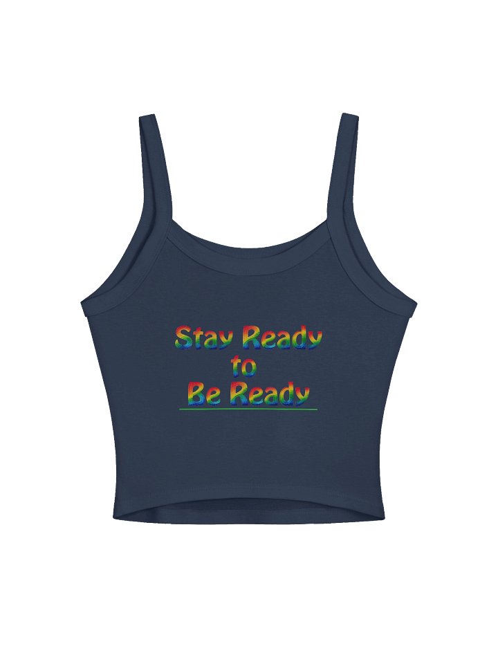 "Stay Ready” FAFO - (Ace/Bella Collection) Crop Tank product image (2)