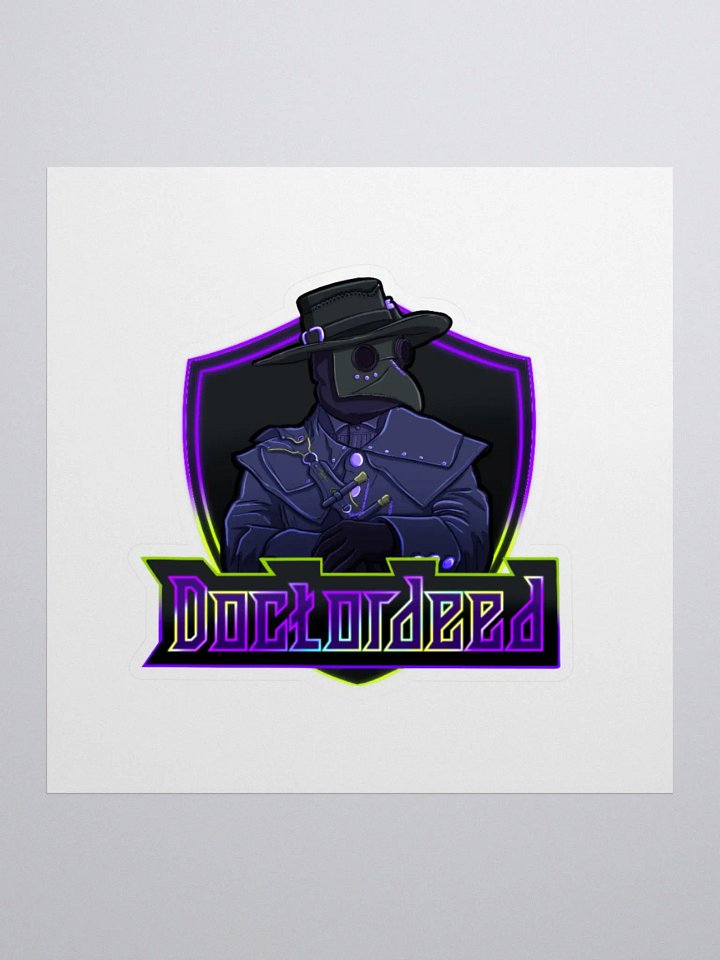 Doc Kiss Cut Stickers product image (1)