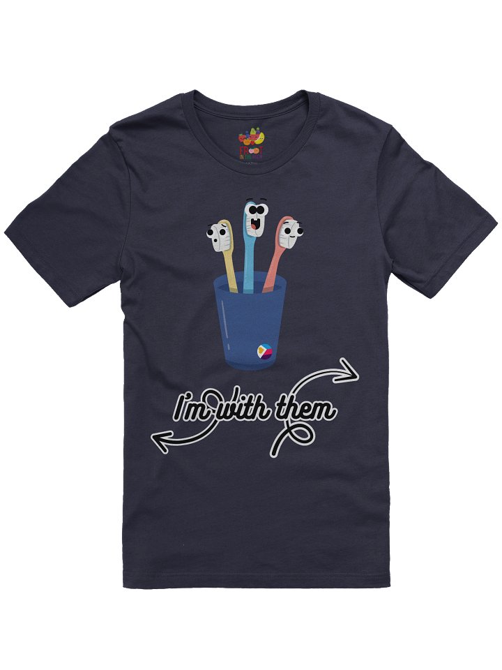 I'm with them Polyamory Pride Tee (Unisex) product image (2)
