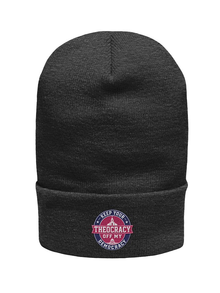 Keep Your Theocracy Off My Democracy - Cuffed Beanie product image (17)