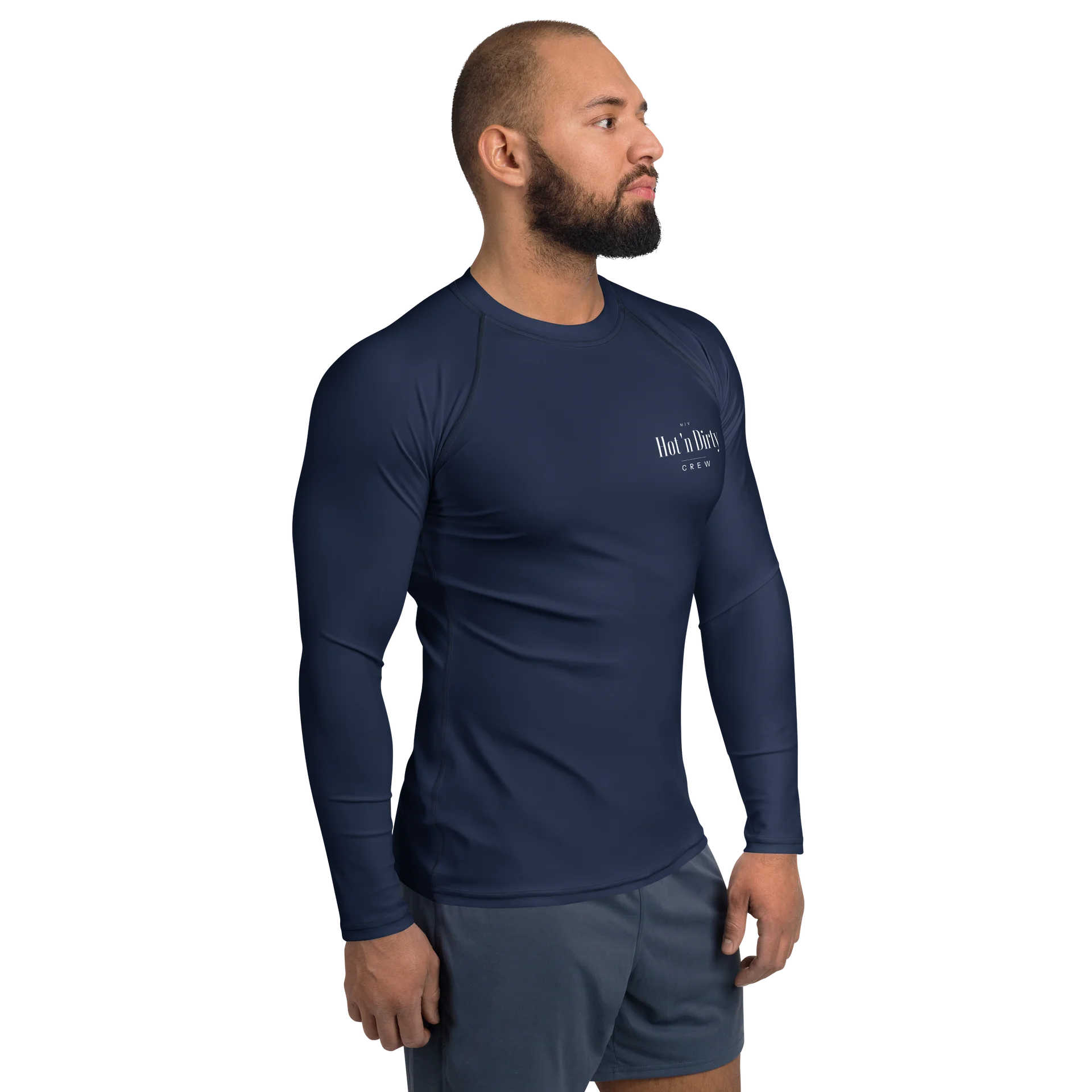 Hot 'n Dirty Crew Men's Rash Guard - Navy product image (4)