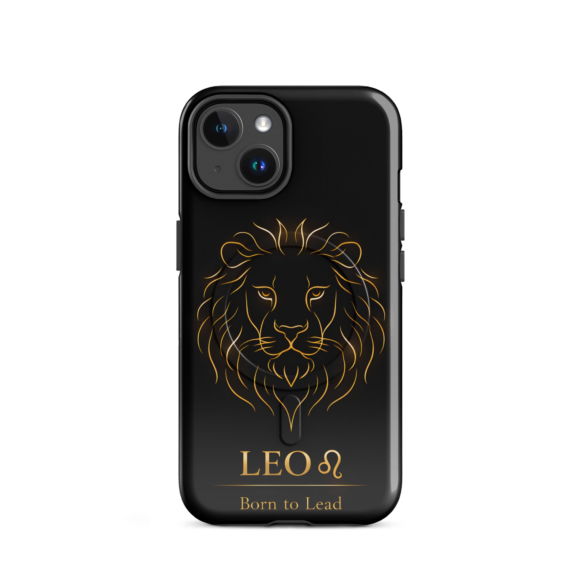 Leo ♌ iPhone Case – Born to Lead | MagSafe Tough Case product image (33)