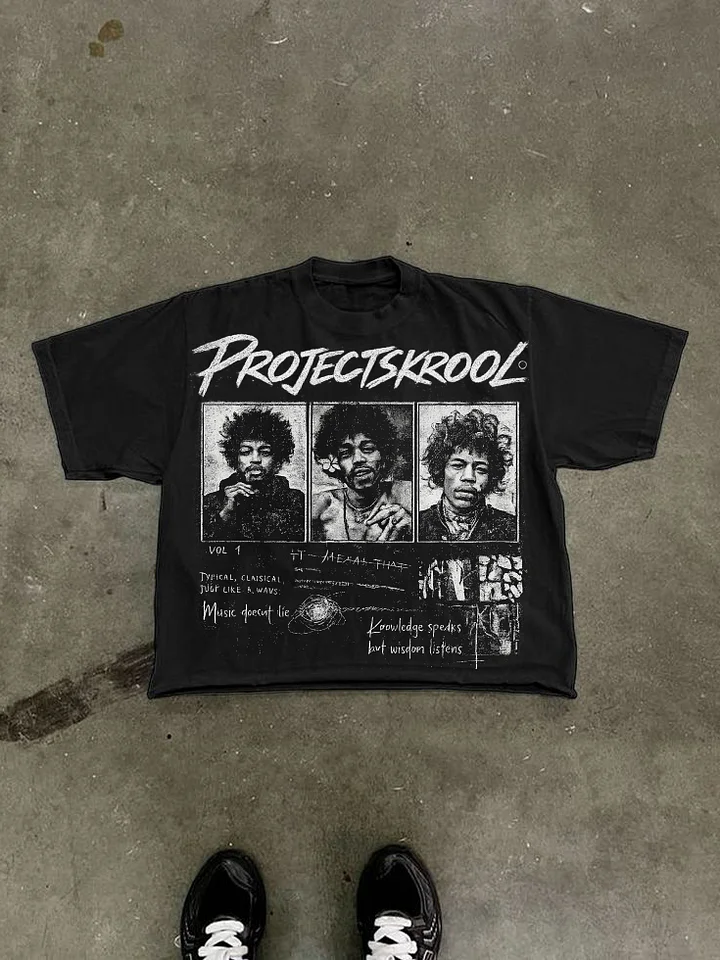 PROJECTSKROOL® HENDRIX Graphic T-Shirt product image (1)