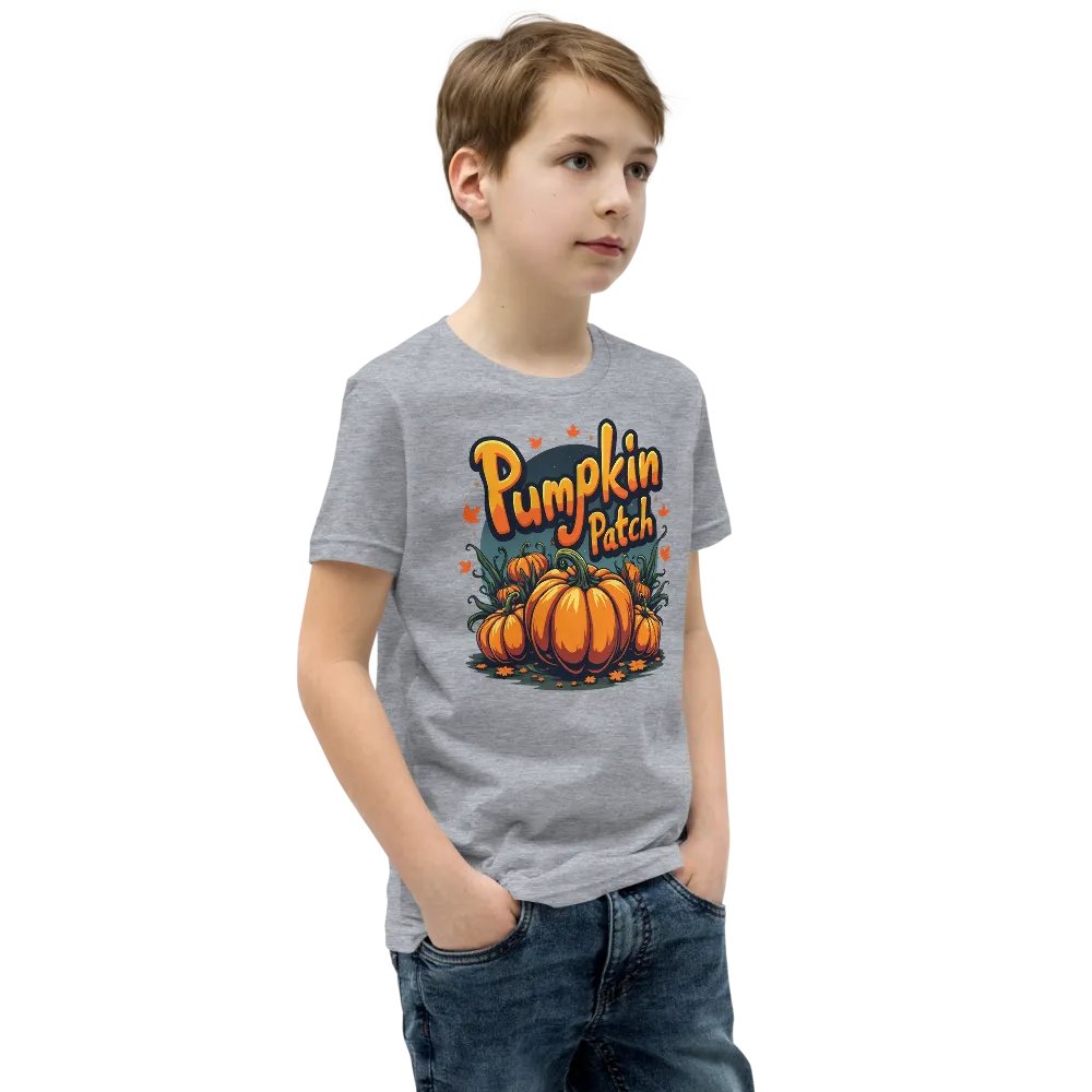 Pumpkin Patch Party Youth T-shirt product image (18)