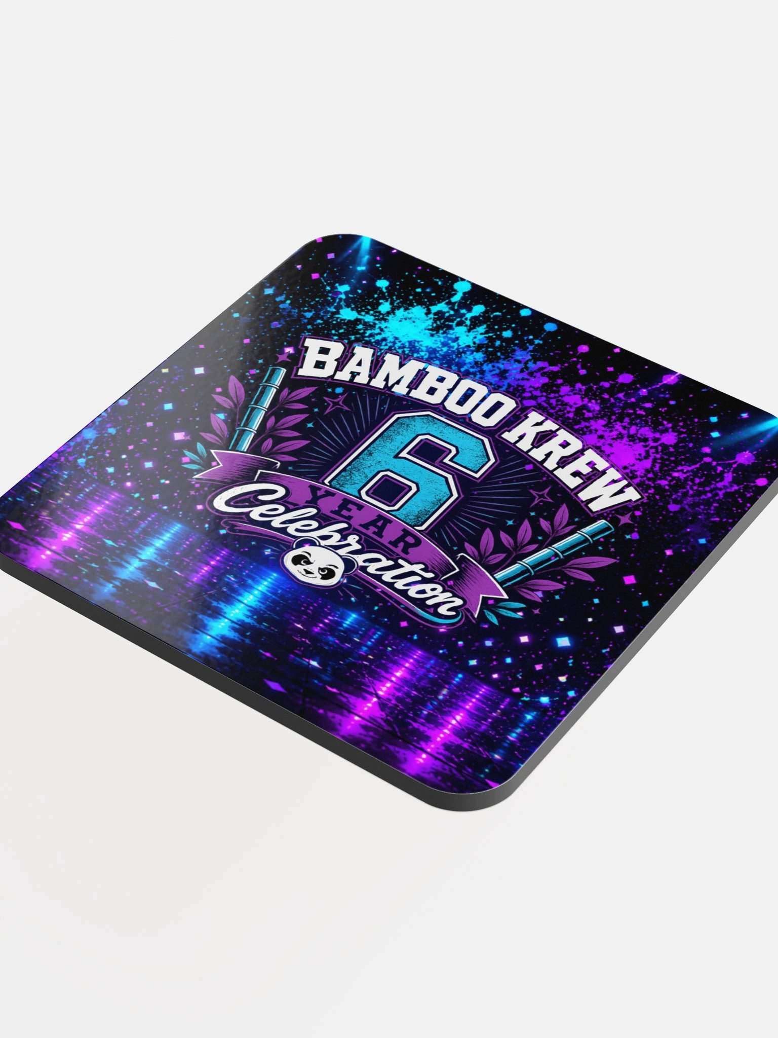 Bamboo Krew 6 Year Celebration Coaster product image (4)