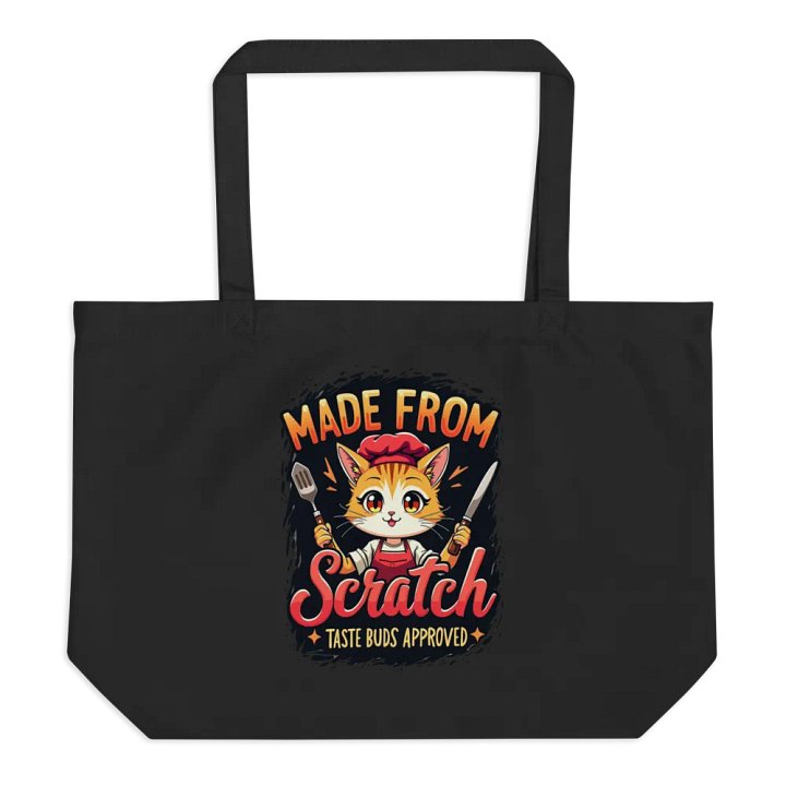 Made From Scratch Cat Chef Tote product image (1)