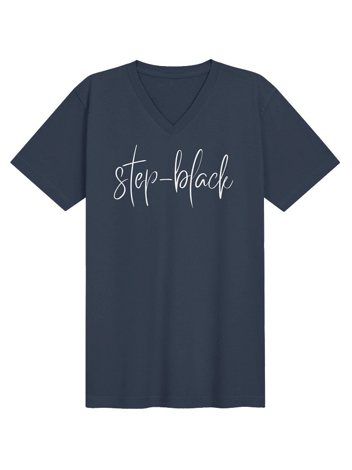Step-Black V Neck T product image (1)