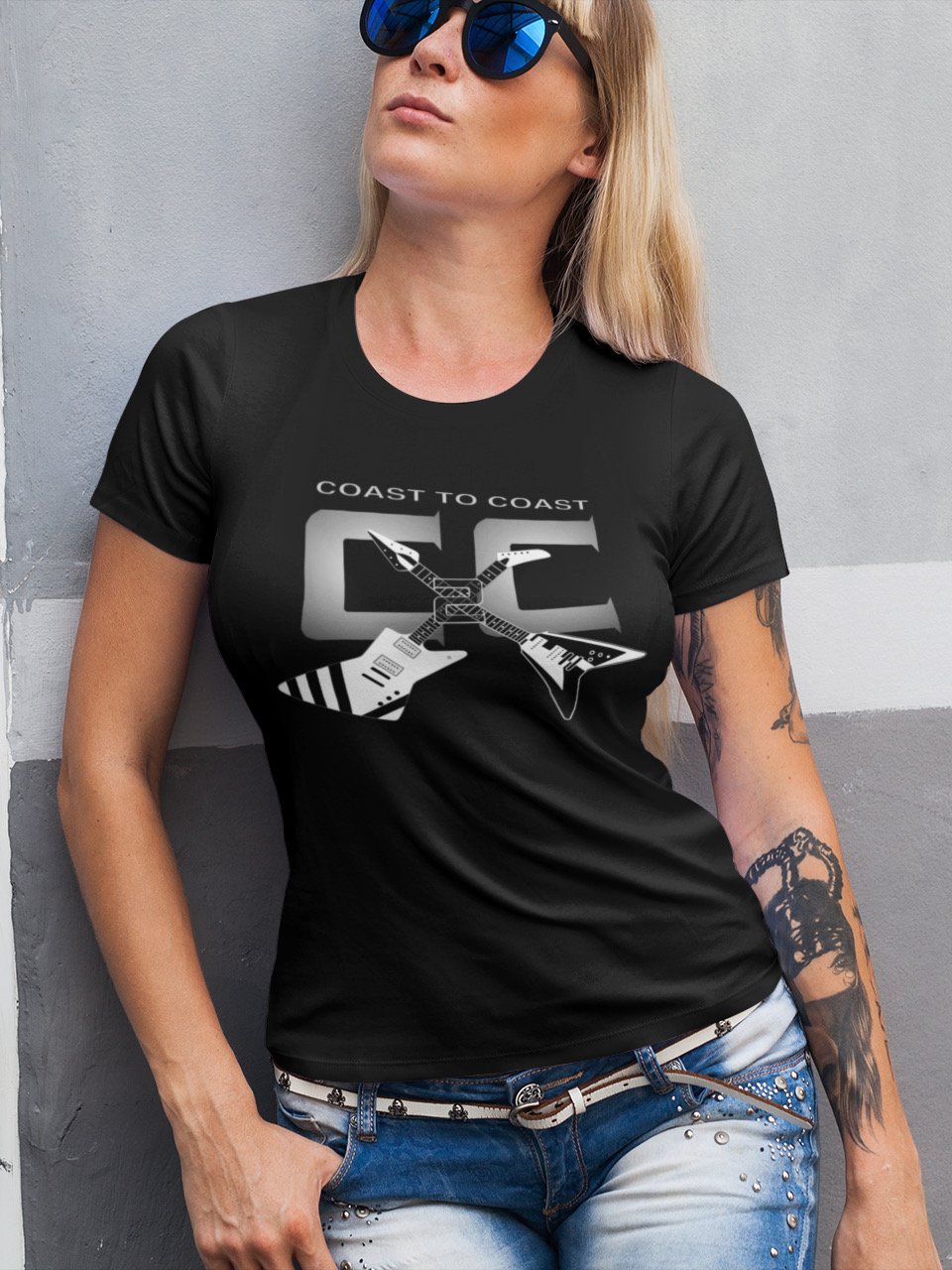 C2C T-shirt - black product image (3)