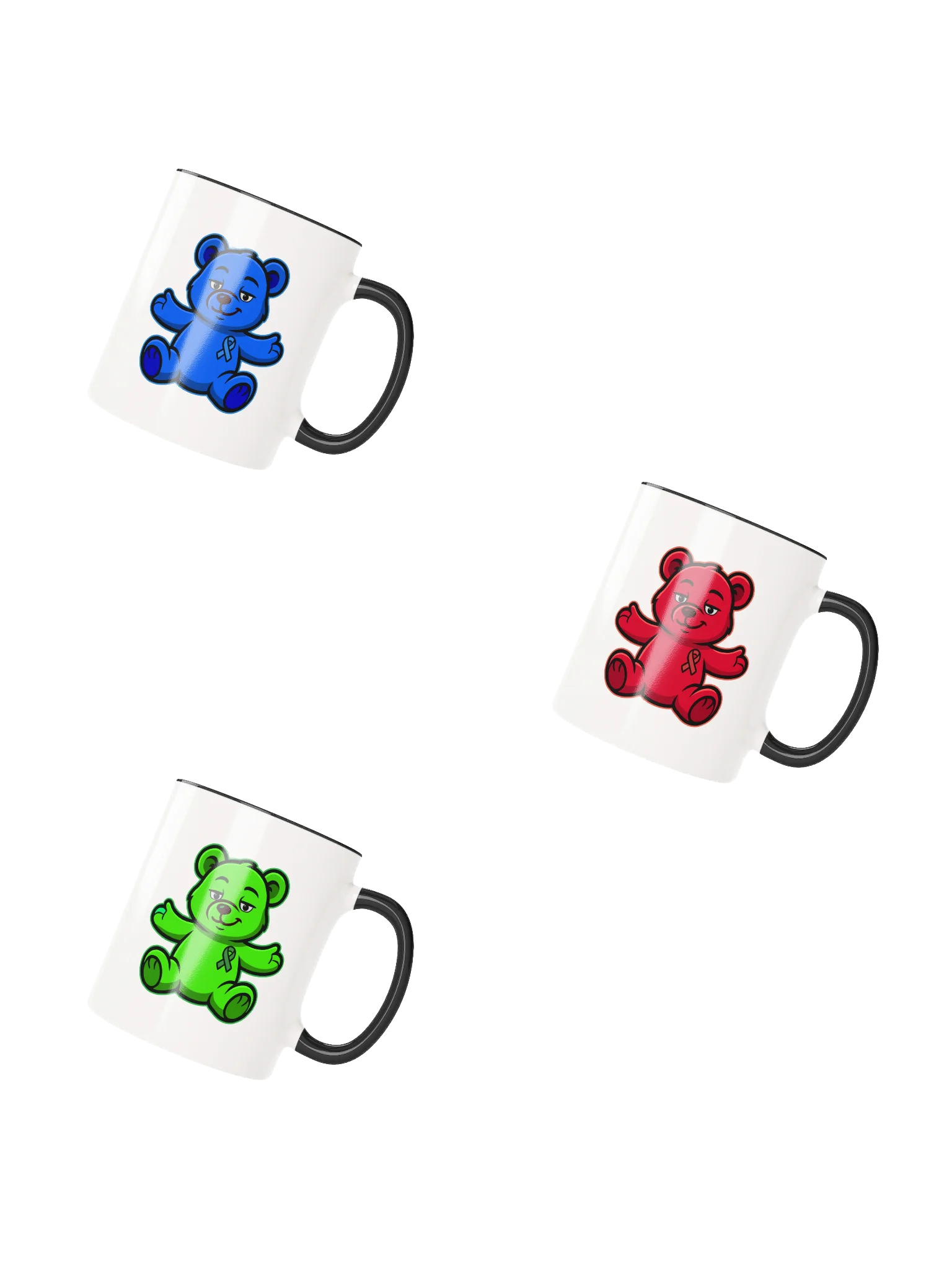 RGB Bear of Sharing Mug Set product image (1)