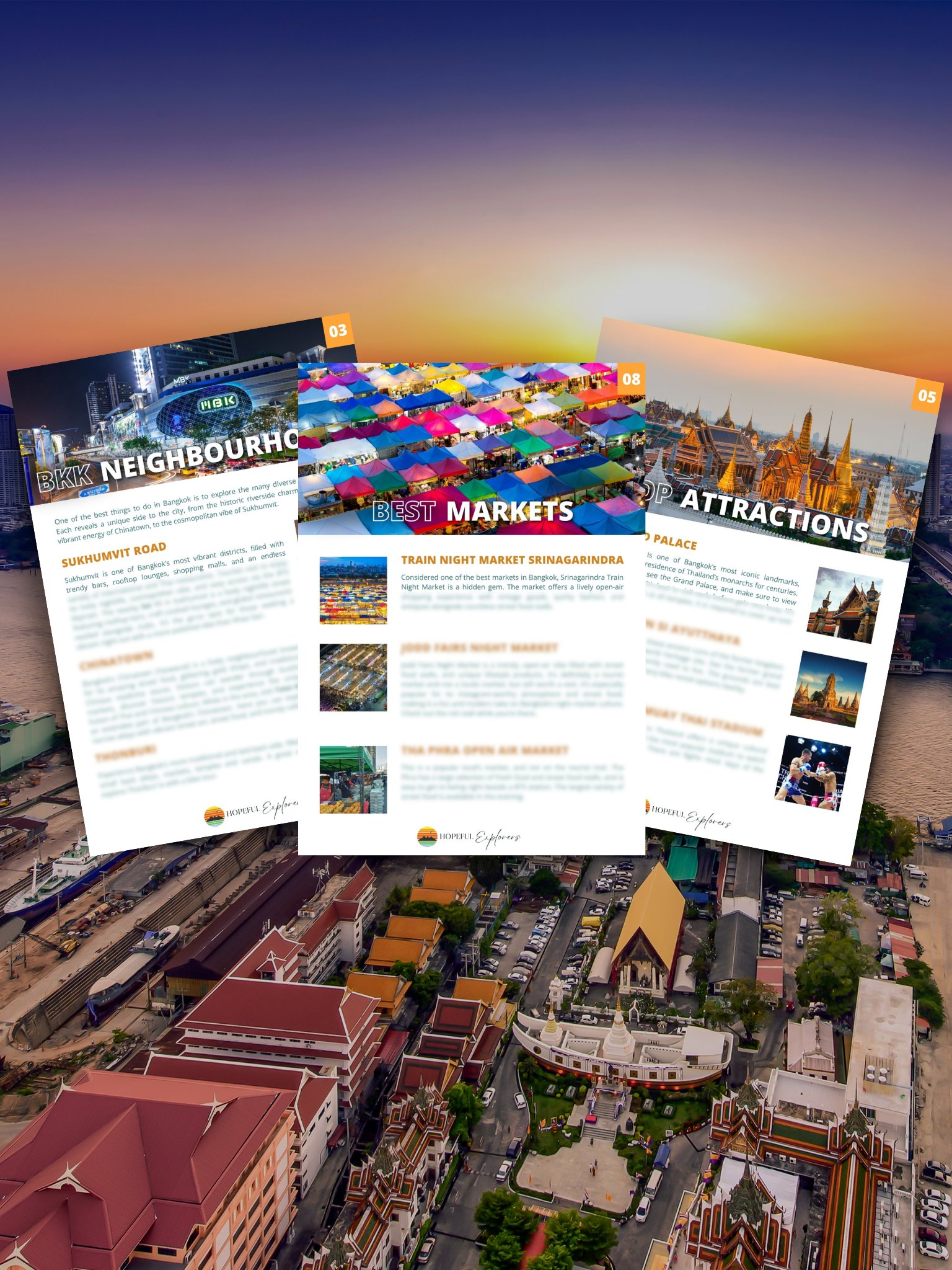 BANGKOK Map & Guide for Easy Trip Planning product image (4)