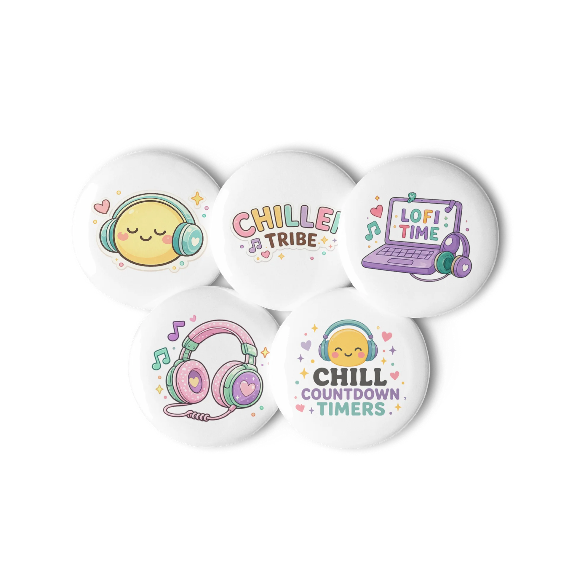 Chill Countdown Timers Pin Collection product image (3)