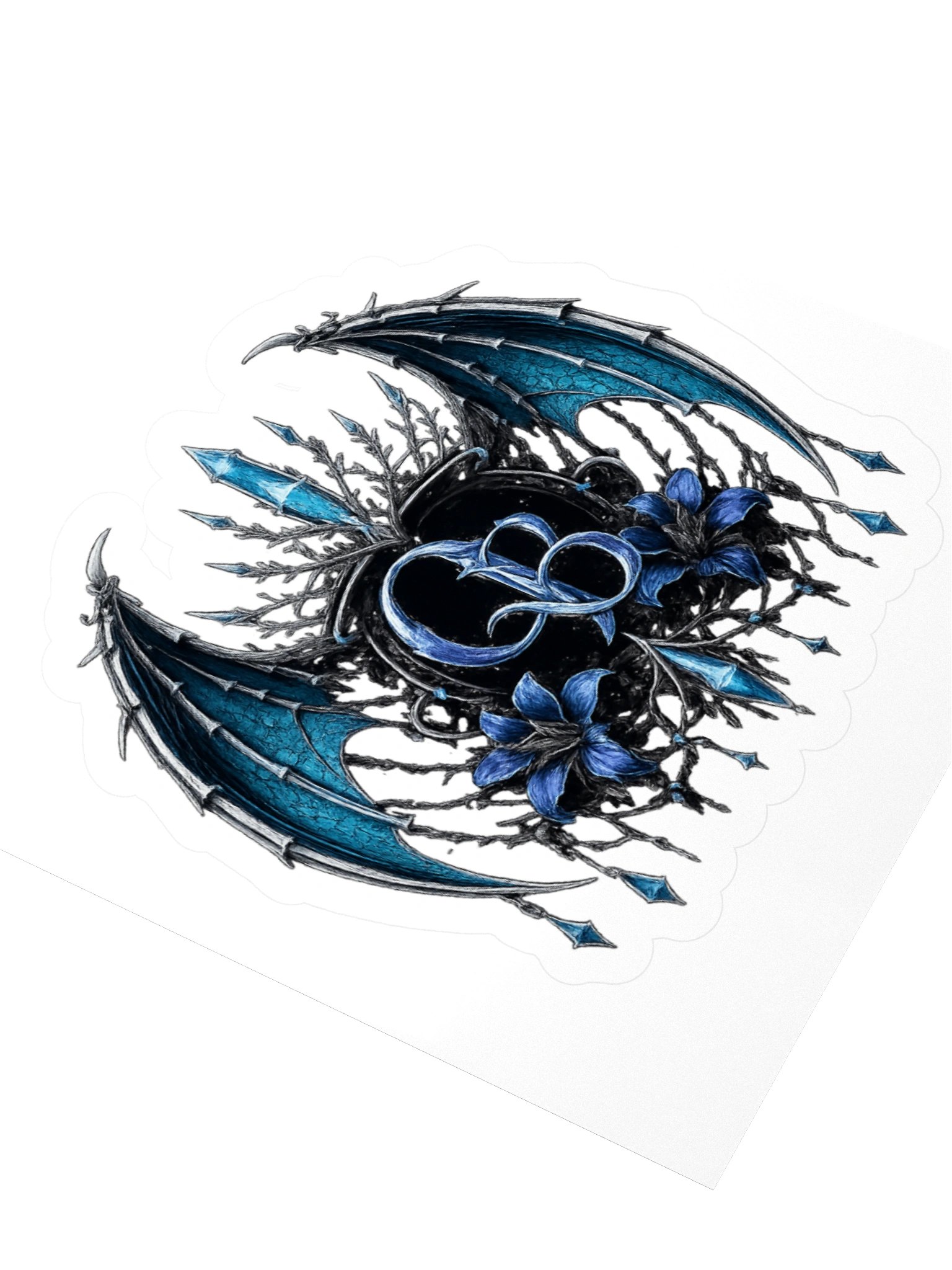 QueenB Logo Sticker product image (3)