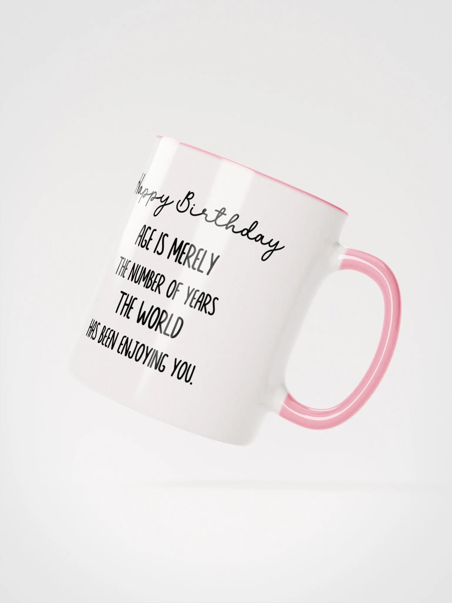 Two Tone Birth Flower Mug SEPTEMBER – Personalized Gift product image (3)