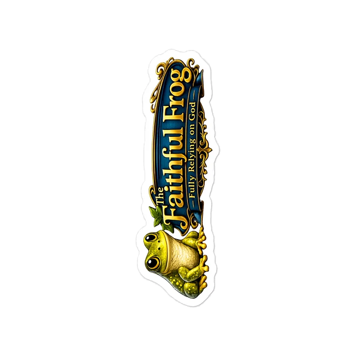 Fully Relying on God Vinyl Decals product image (2)