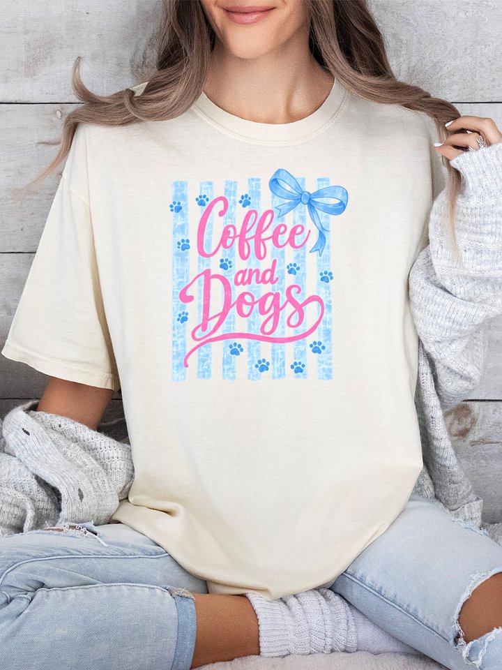 Coffee And Dogs Tee product image (11)