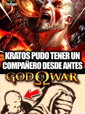 Kratos PUDO tener un ACOMPAÑANTE en God of War 1 🔥 #trytiger #videojuegos #godofwar #godofwarragnarok #kratos