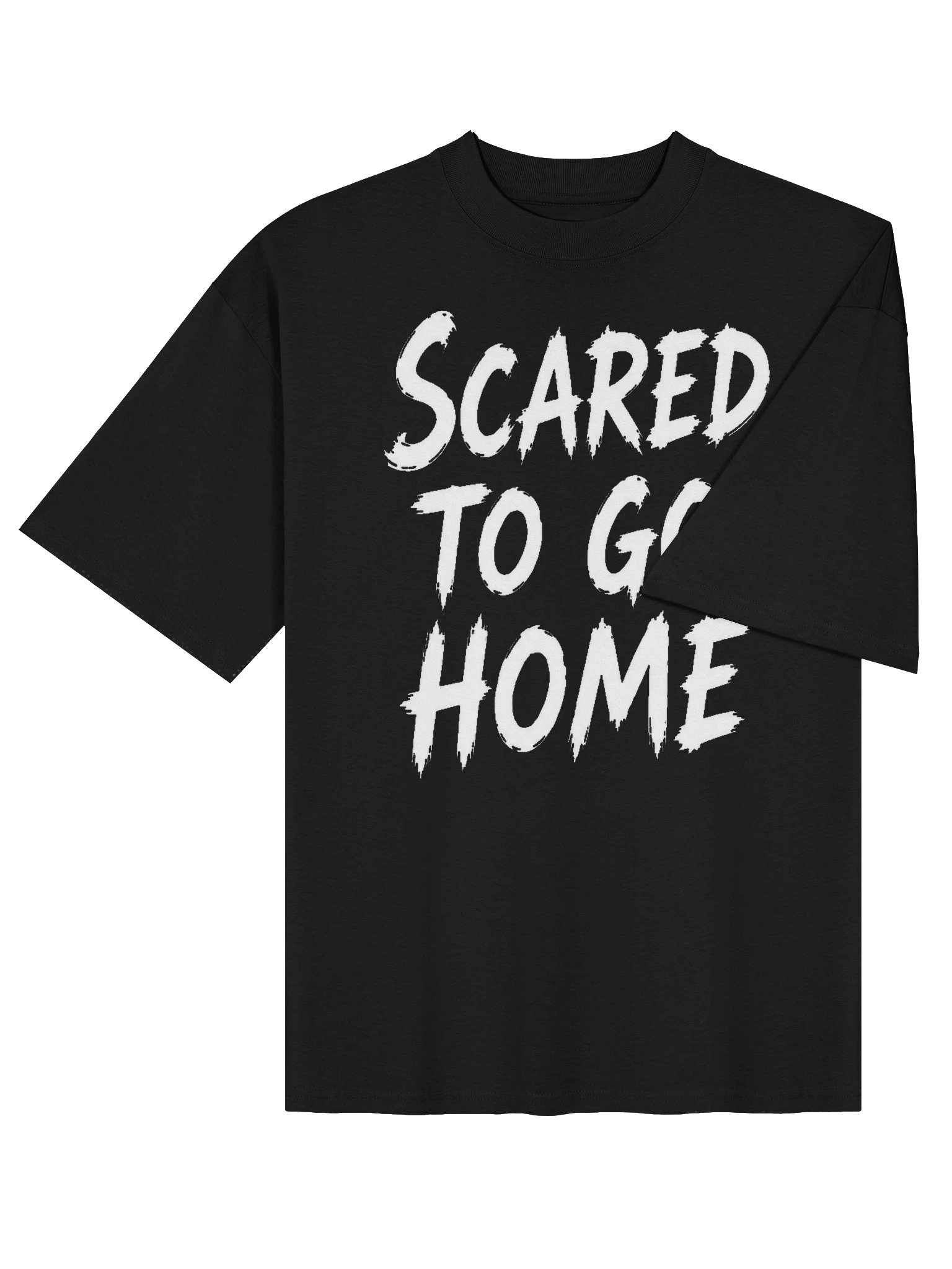 Scared to Go Home Oversized Tee product image (4)