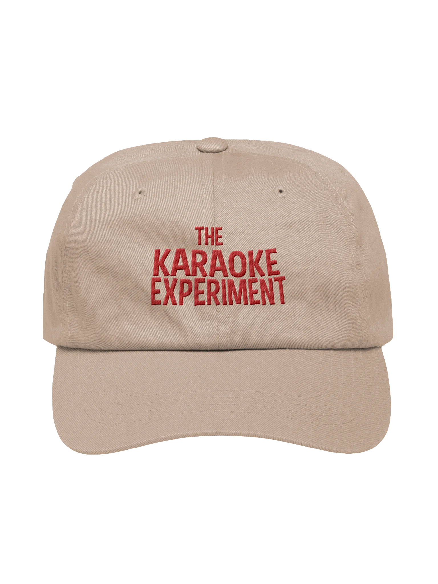 Karaoke Experiment Embroidered Cap product image (33)