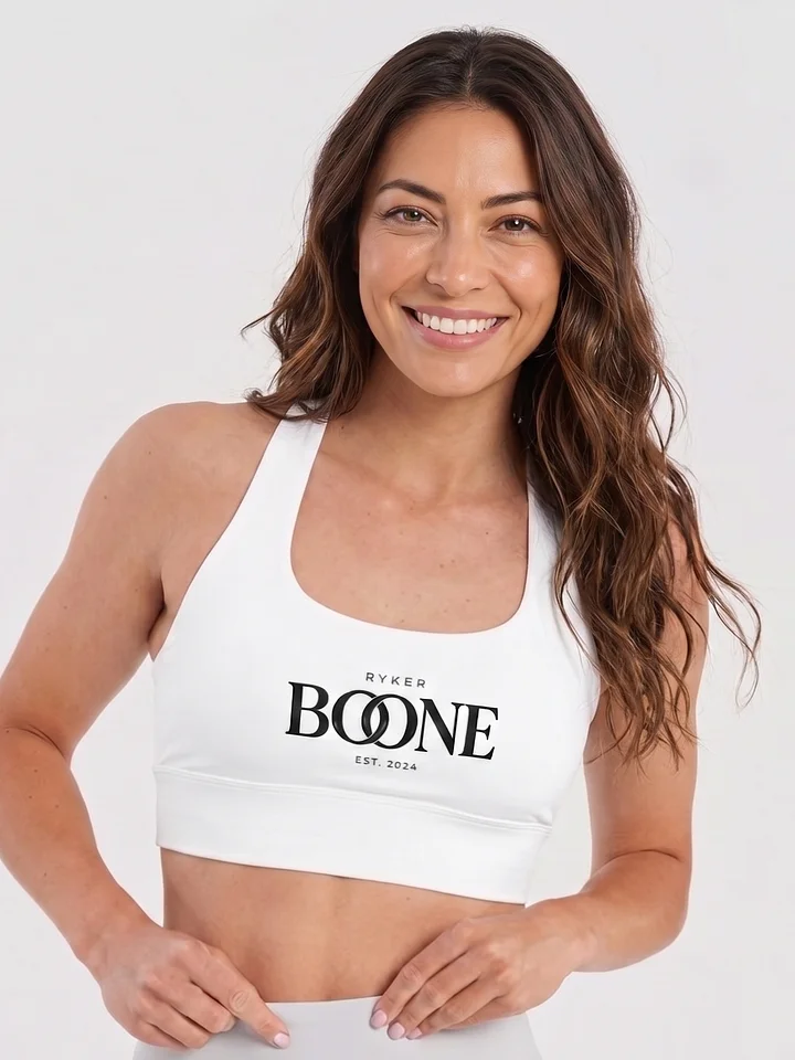 Ryker Boone "Midnight Motion" Recycled Longline Sports Bra product image (1)