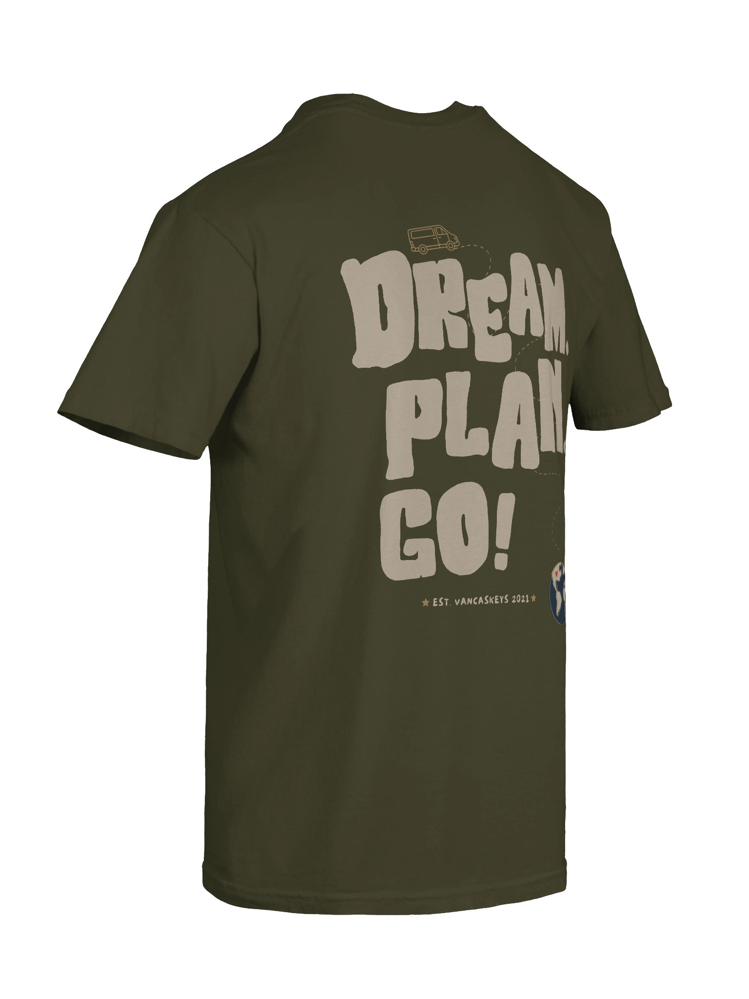 VANLIFE-ISH Comfort Cotton Tee (Color Summer) product image (8)