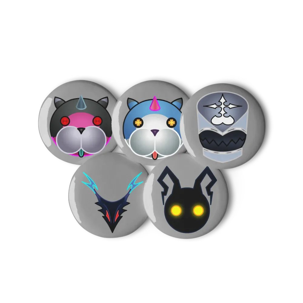 Kingdom Hearts Emoji Pin Set product image (6)