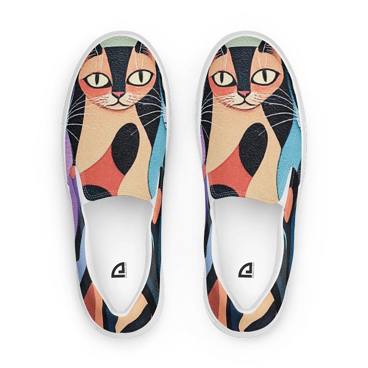I Love Cats Canvas Shoes product image (1)