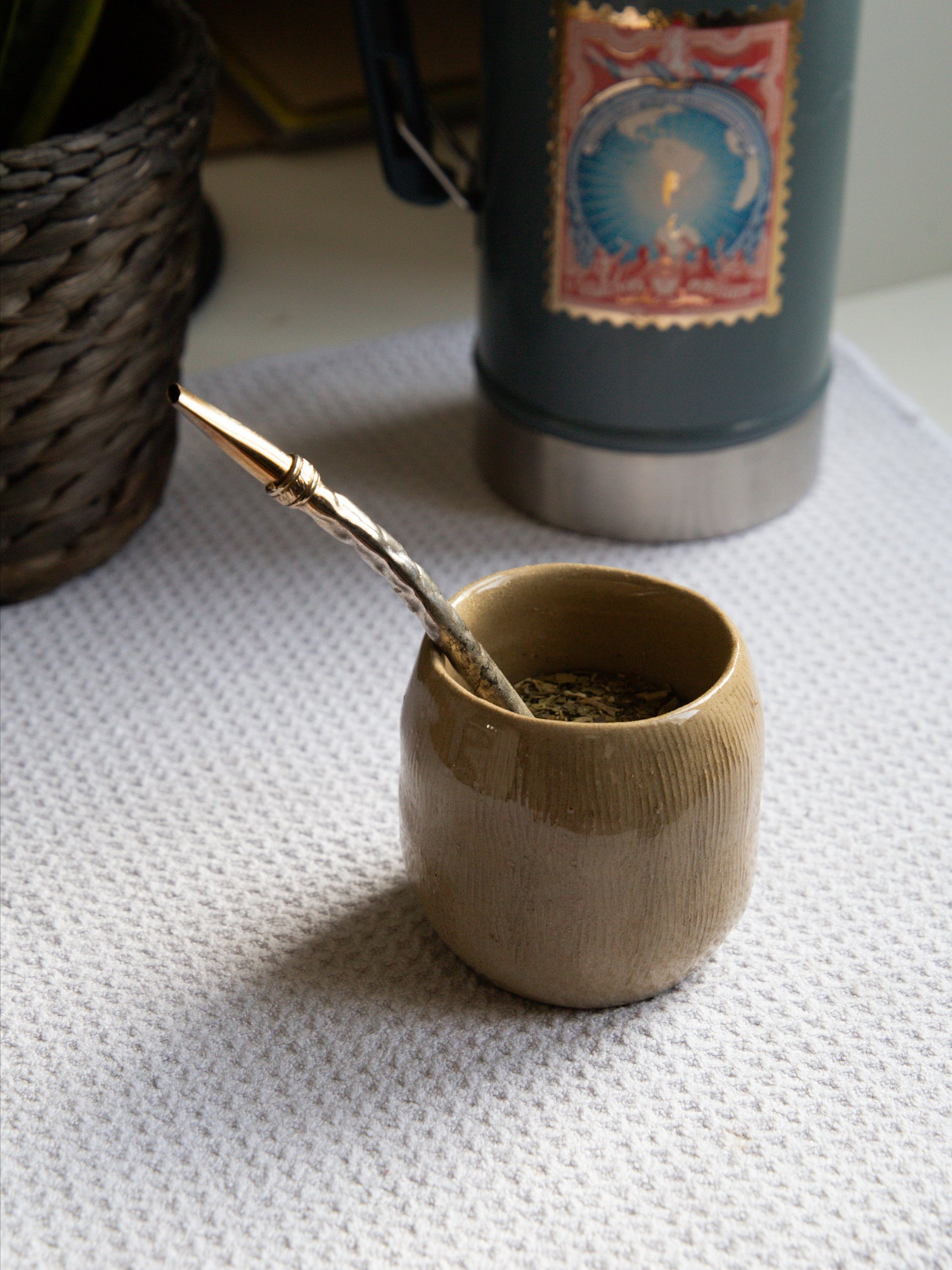 LATTE handmade ceramic Mate / Coffee cup product image (1)