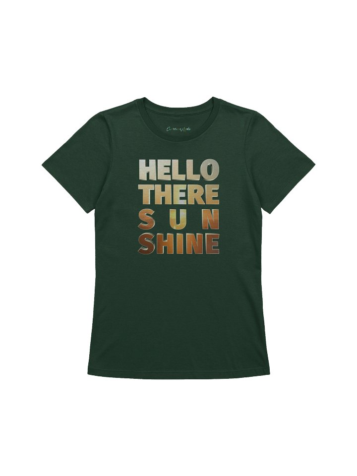 CaribbeanApples - Hello There Sunshine | Women's Supersoft Relaxed-fit T-Shirt | 7 Colors product image (21)