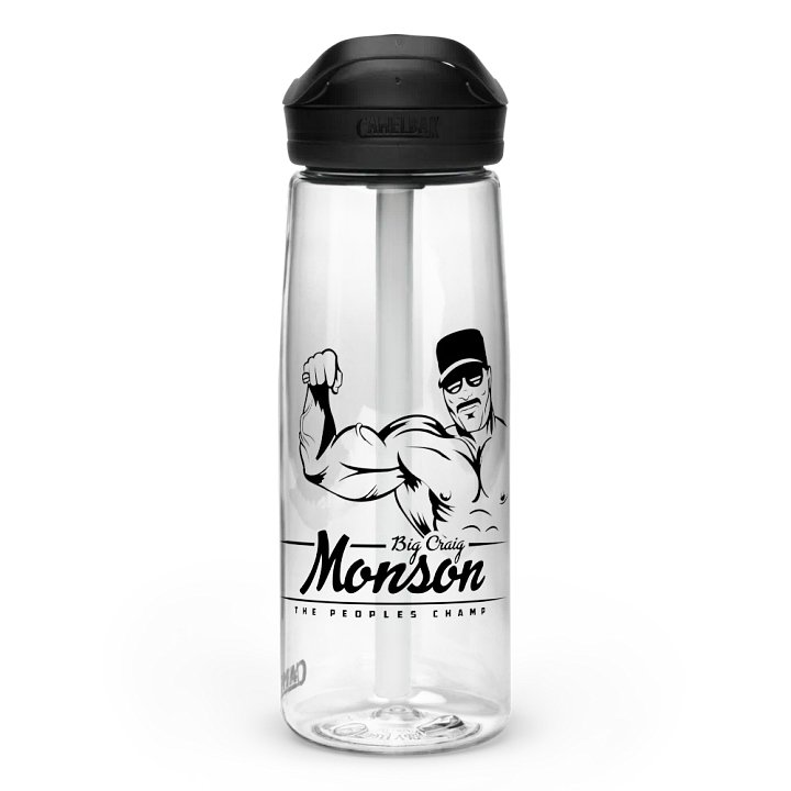 Craig Monson The People's Champ Sports Water Bottle product image (1)