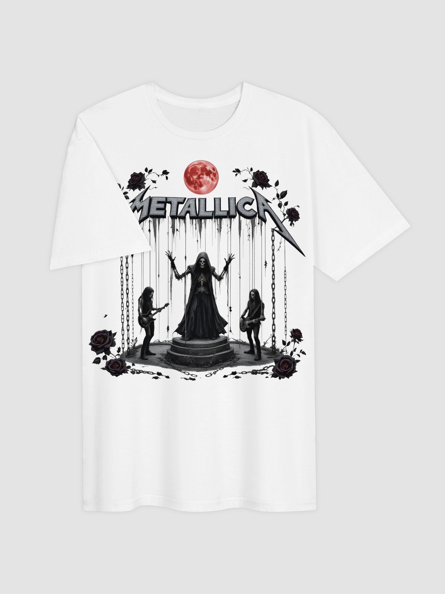 Gothic Metallica Moon T-Shirt product image (2)