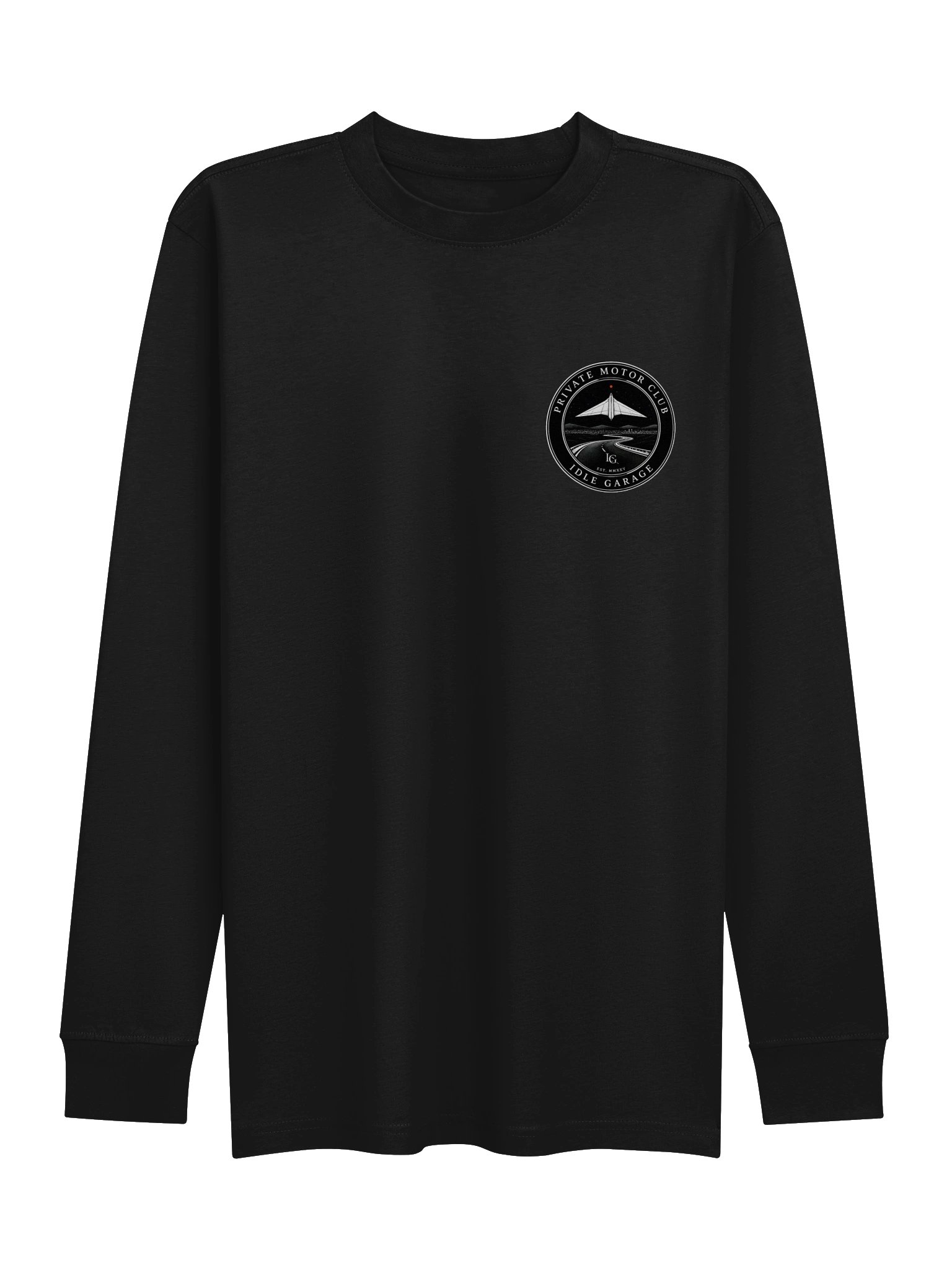 IDLE GARAGE ONE OF NONE LONG SLEEVE TEE product image (1)