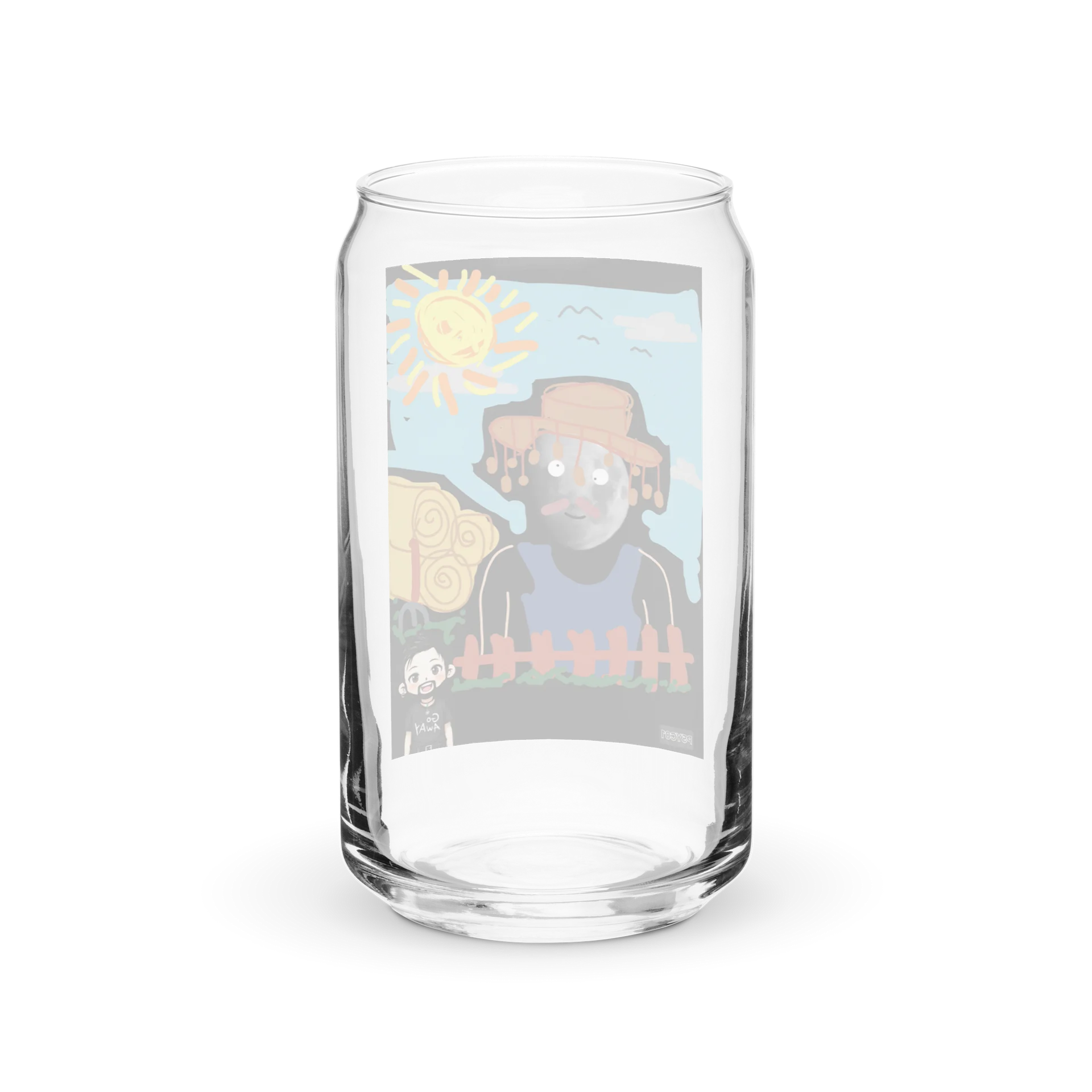Farmer Mr.Moon Can-Shaped Glass product image (2)