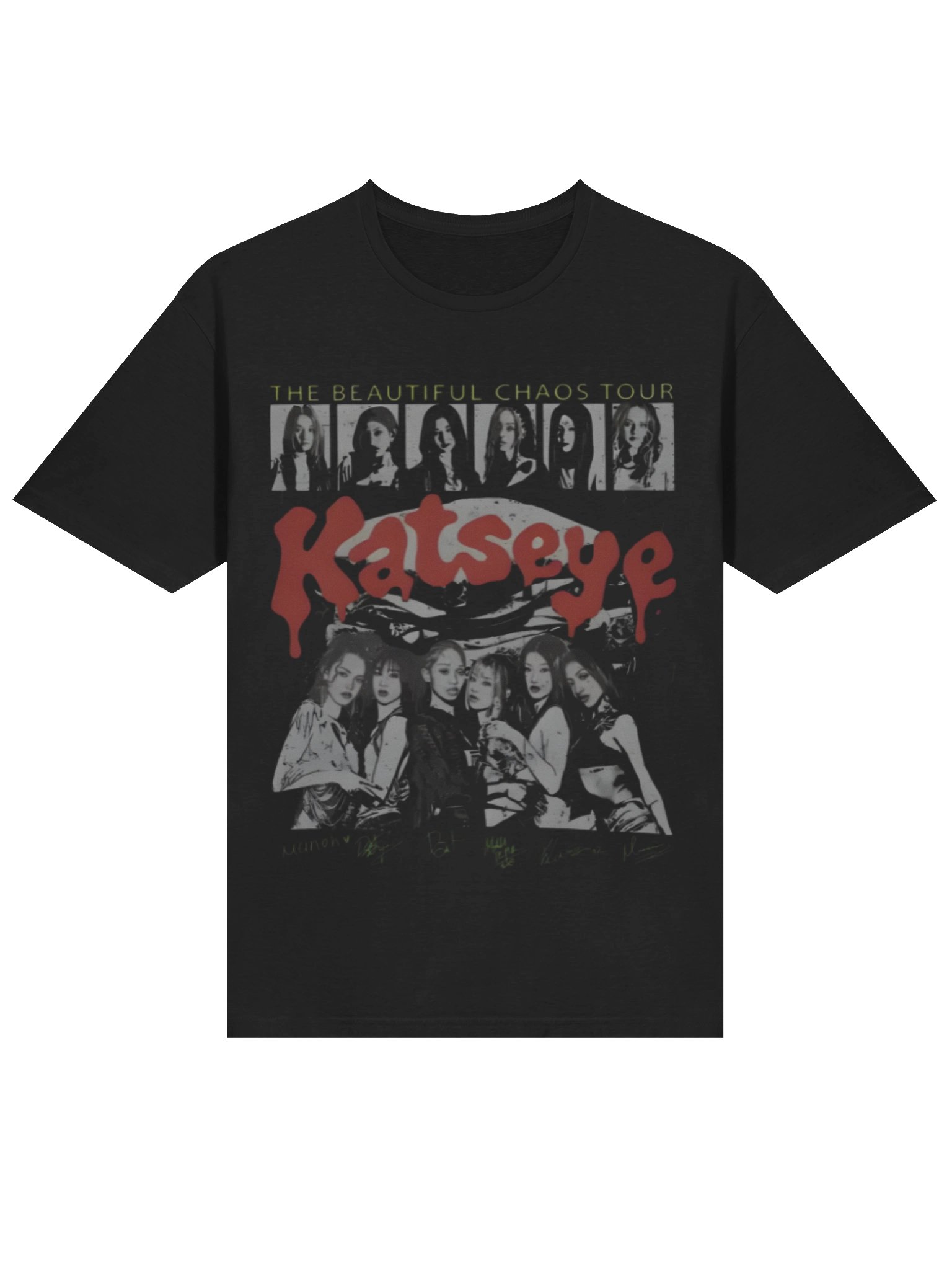 Katseye The Beautiful Chaos Tour T-Shirt product image (2)