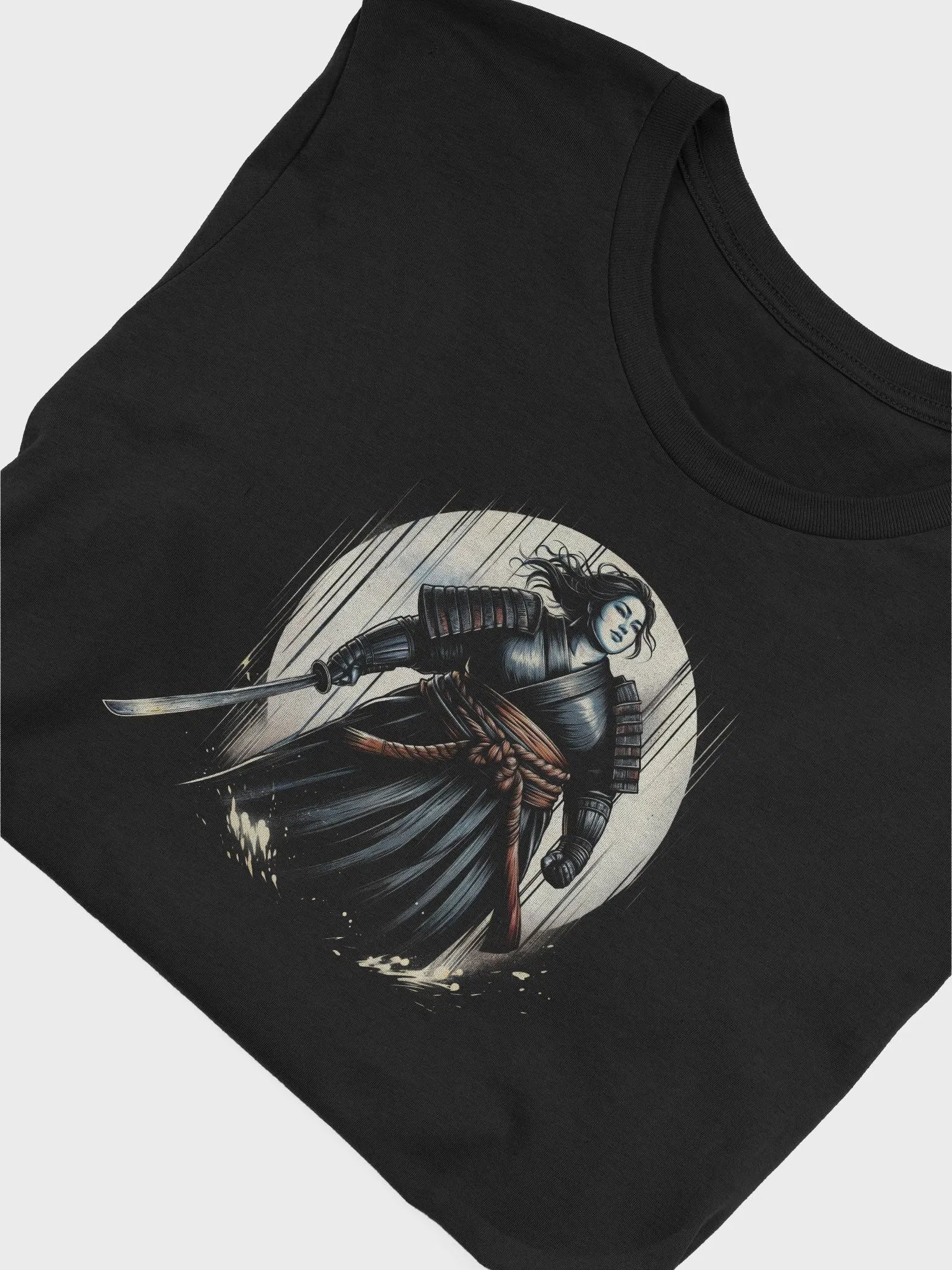 Samurai warrior Girl T-shirt product image (5)