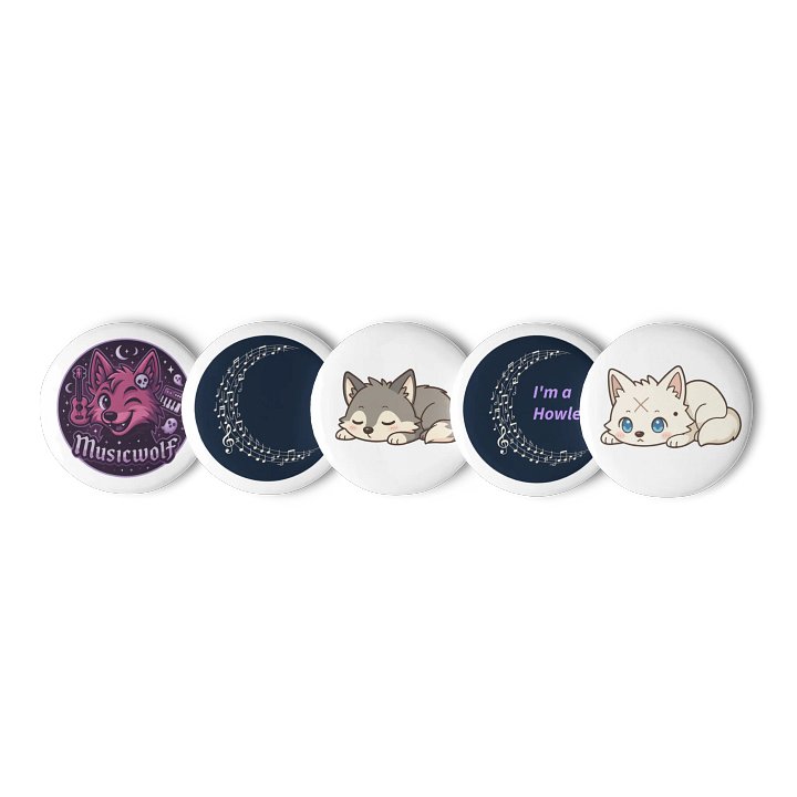 Wolf Pack Pins product image (1)