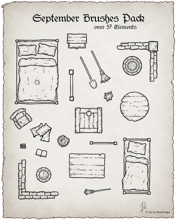 September Brushes Pack product image (1)