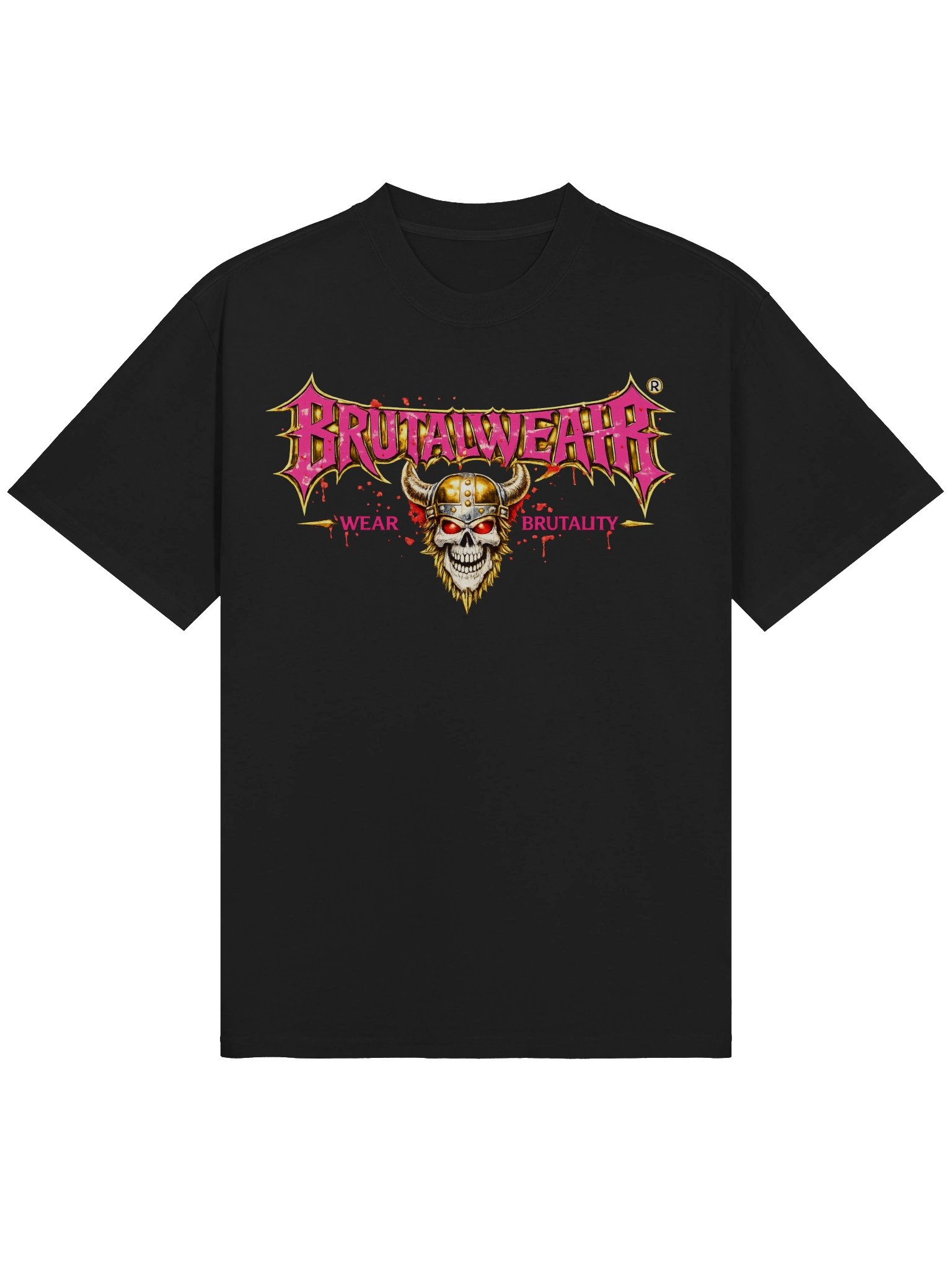 BrutalWear Medieval Font Fantasy Viking Skull Ladies Edition product image (1)