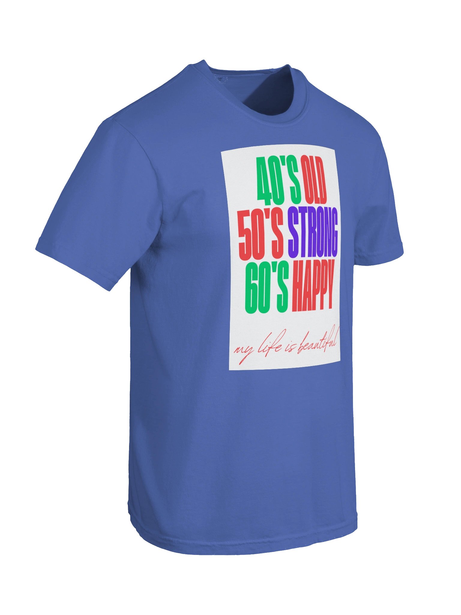My Life Is Beautiful - Vintage Old Age Pride Tee product image (6)