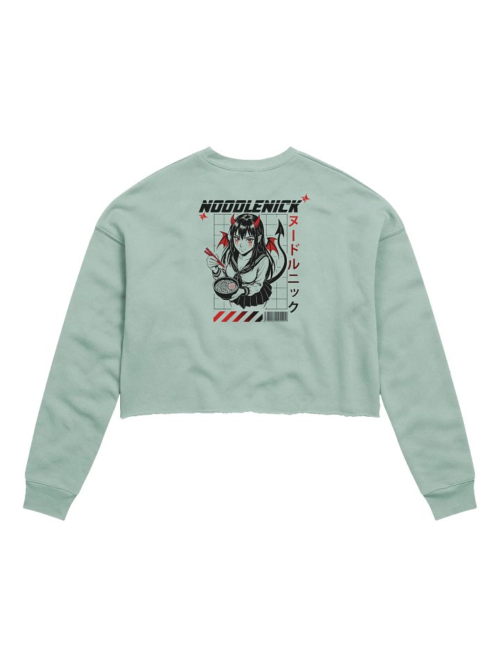Devilish Ramen Noodle Crop Sweatshirt product image (2)