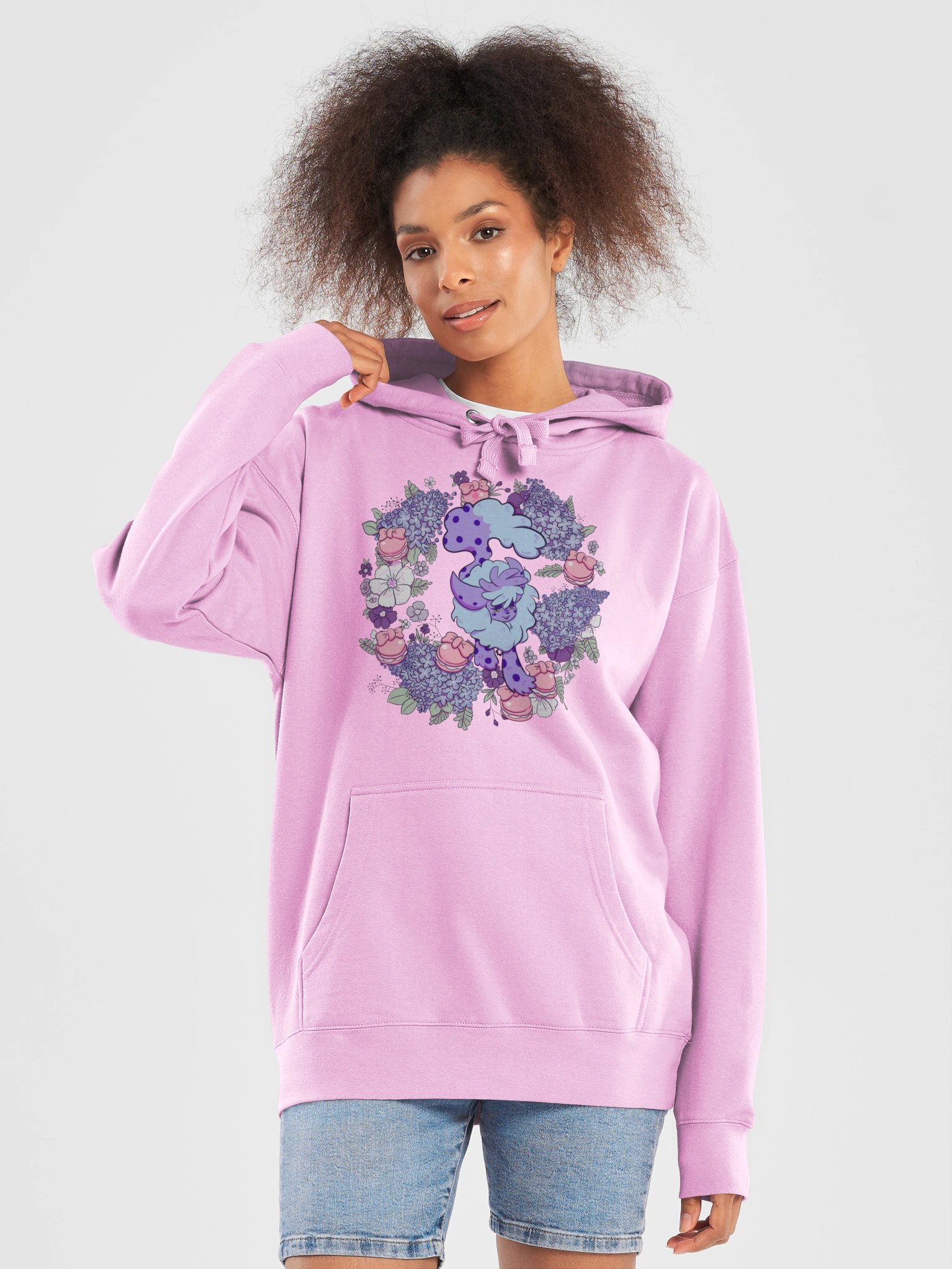 Lilac Fox Hoodie product image (29)