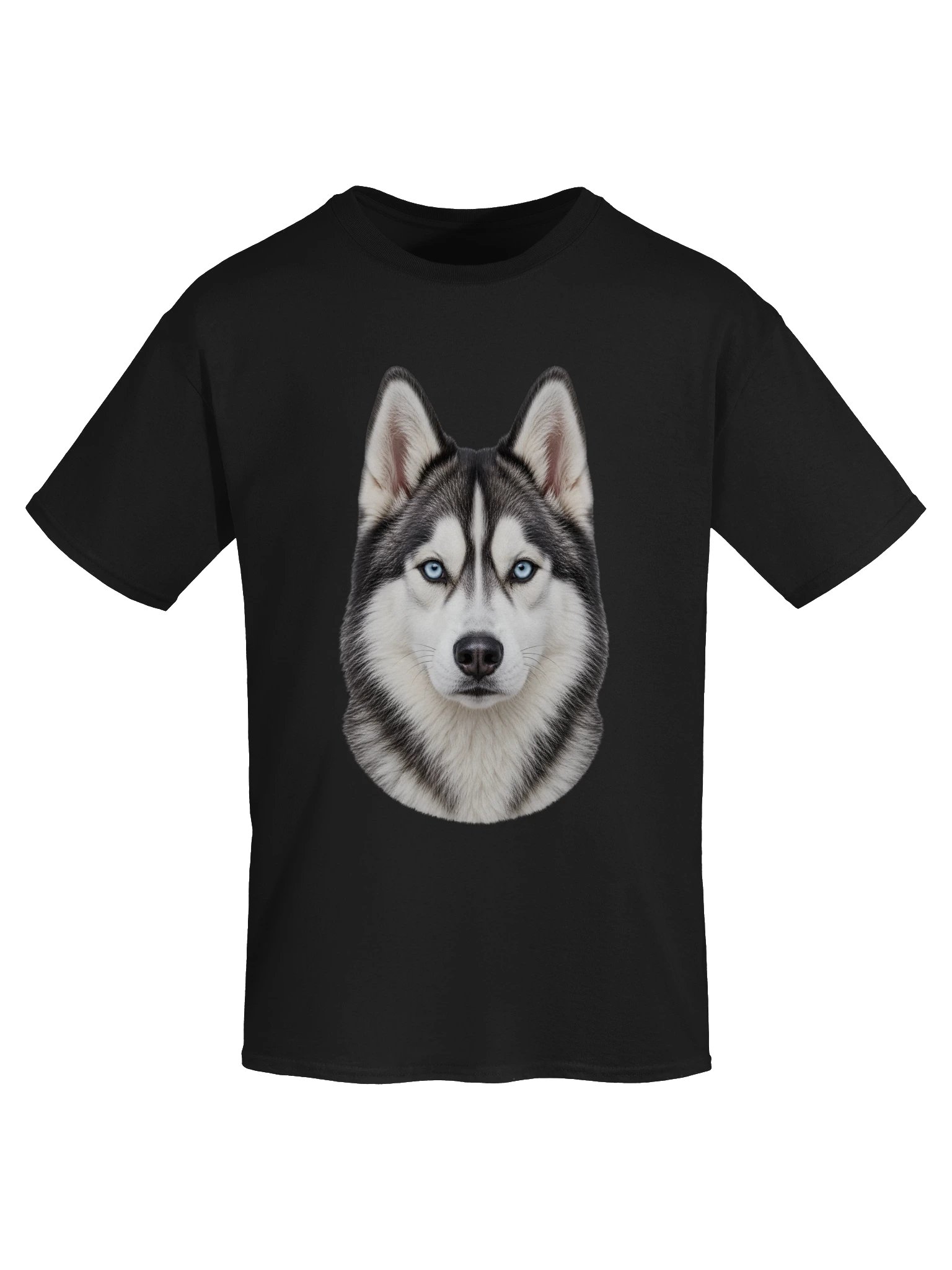 Dog - Siberian Husky (Face) — Unisex Gildan Heavyweight 100% Cotton T-Shirt product image (49)