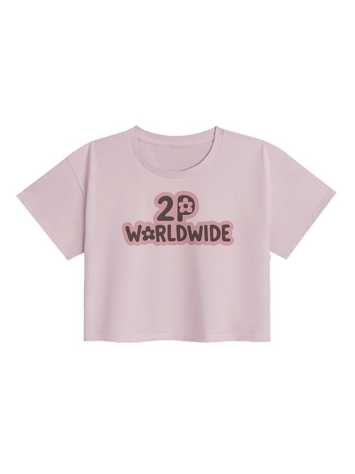 2P Worldwide Crop Tee product image (3)