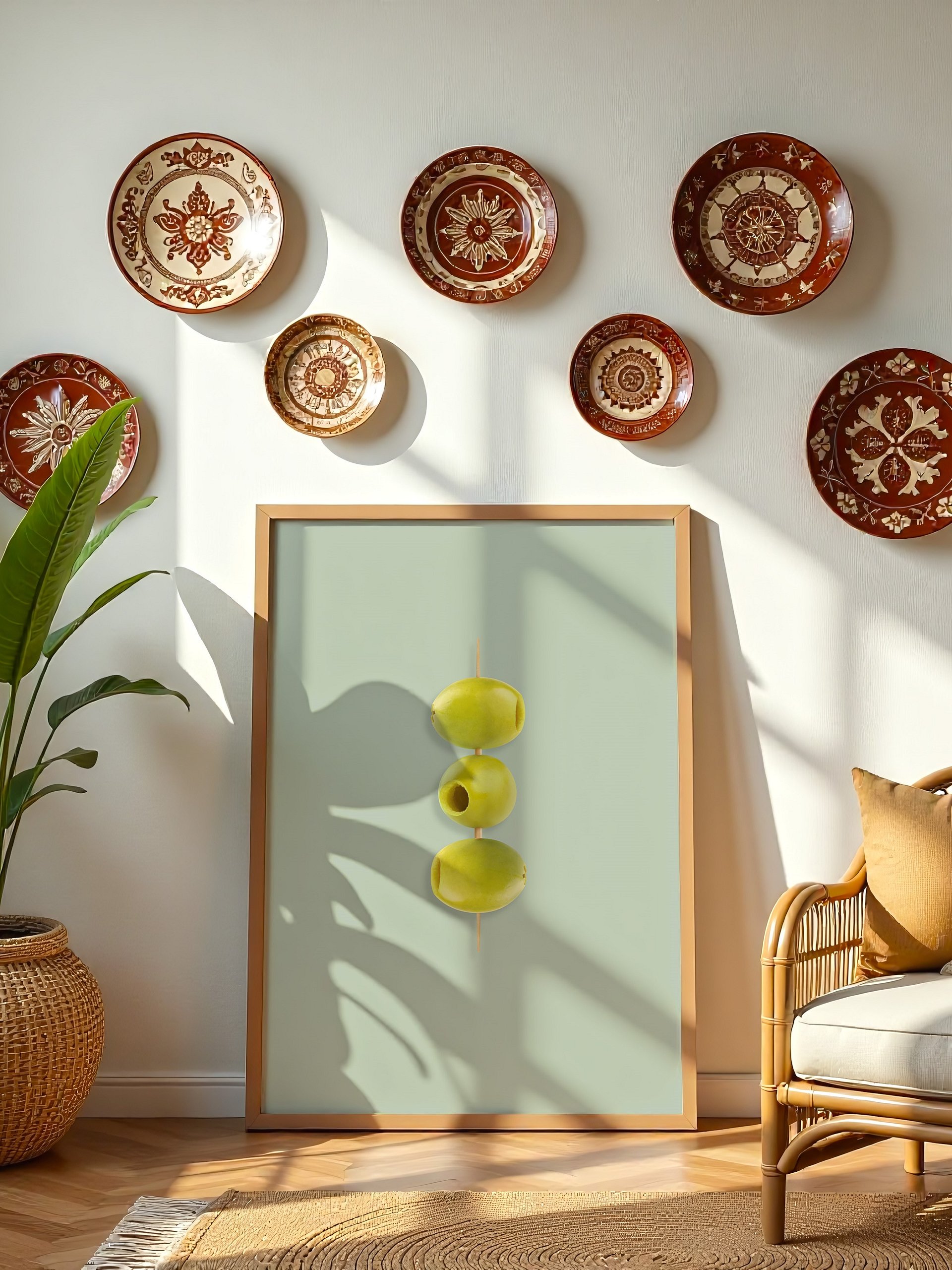 Olive Green Cocktail Olives Print product image (12)