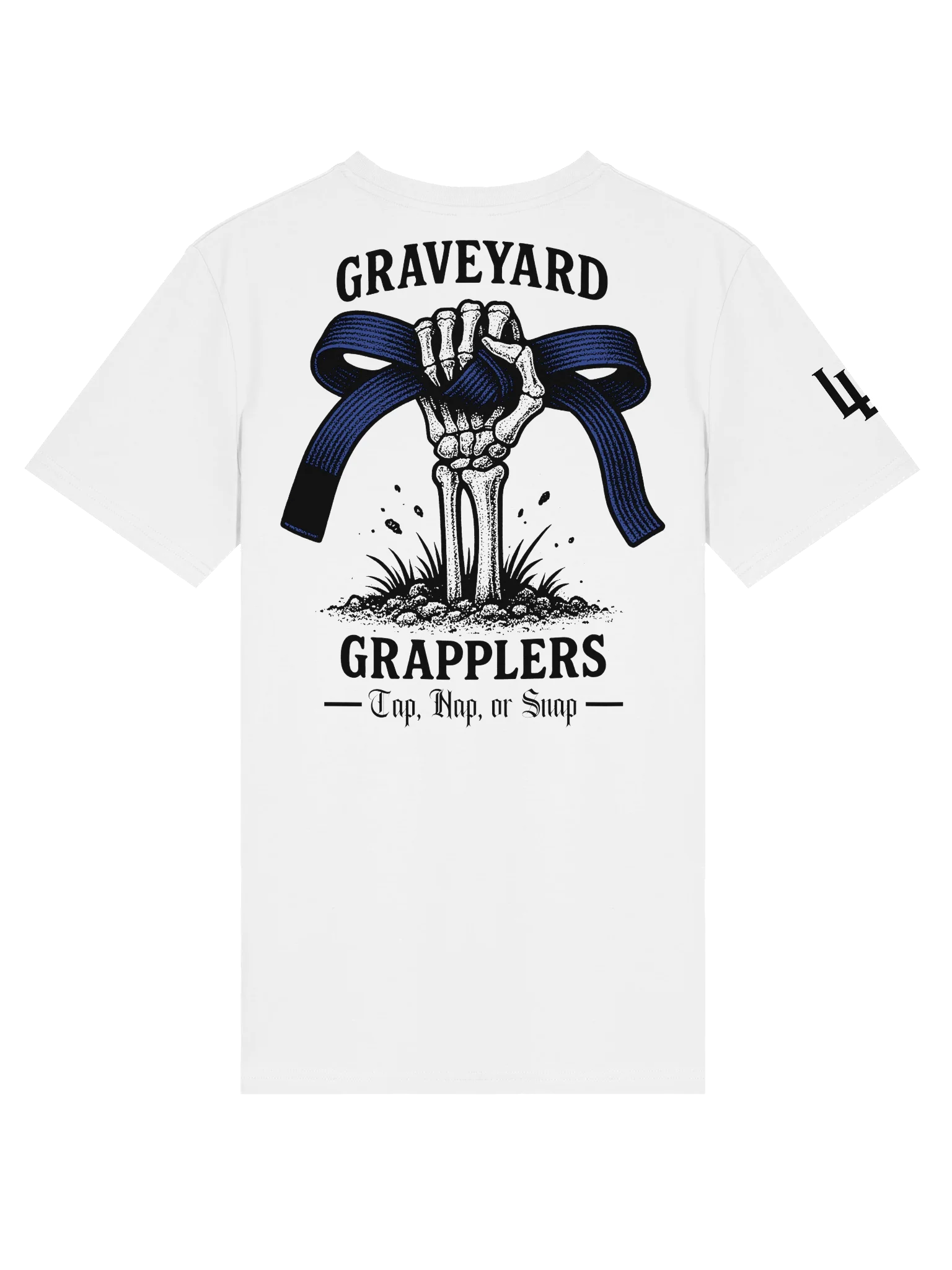 Graveyard Grapplers Ranked Tee | Blue Belt product image (1)